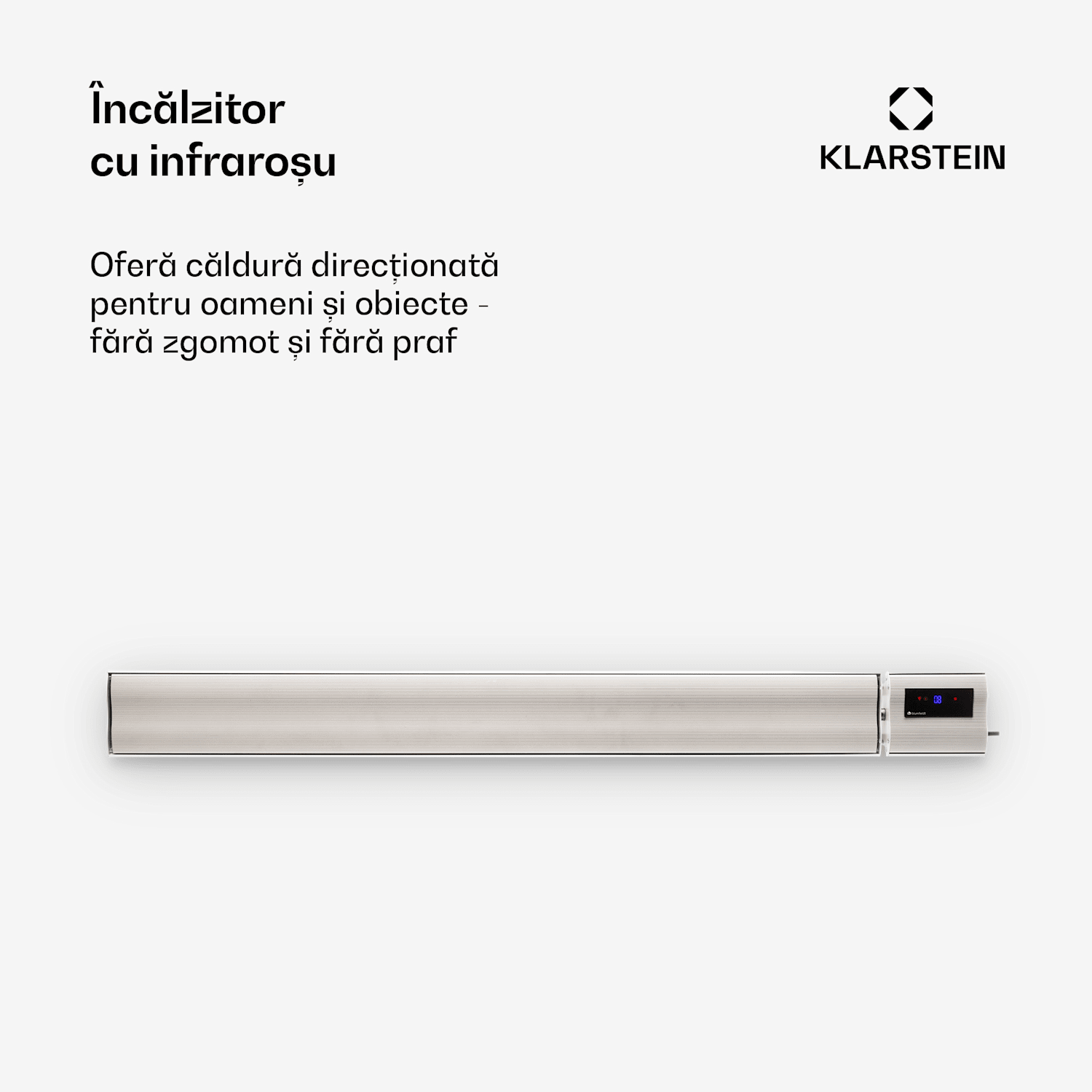 CosmicBeam Plus XXL, IR încălzitor 3000 W, IP44, telecomandă, alb 