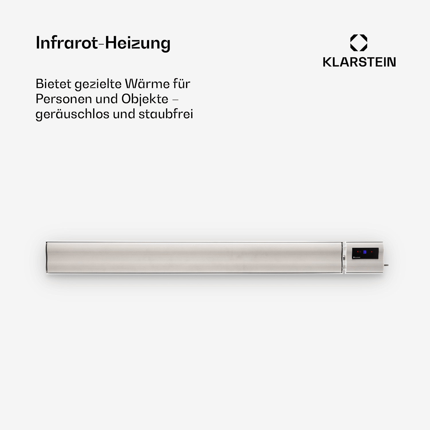 Cosmic Beam Plus Infrarot-Heizstrahler 2400W IP44 Fernbedienung 2400 W | Nein | Weiß