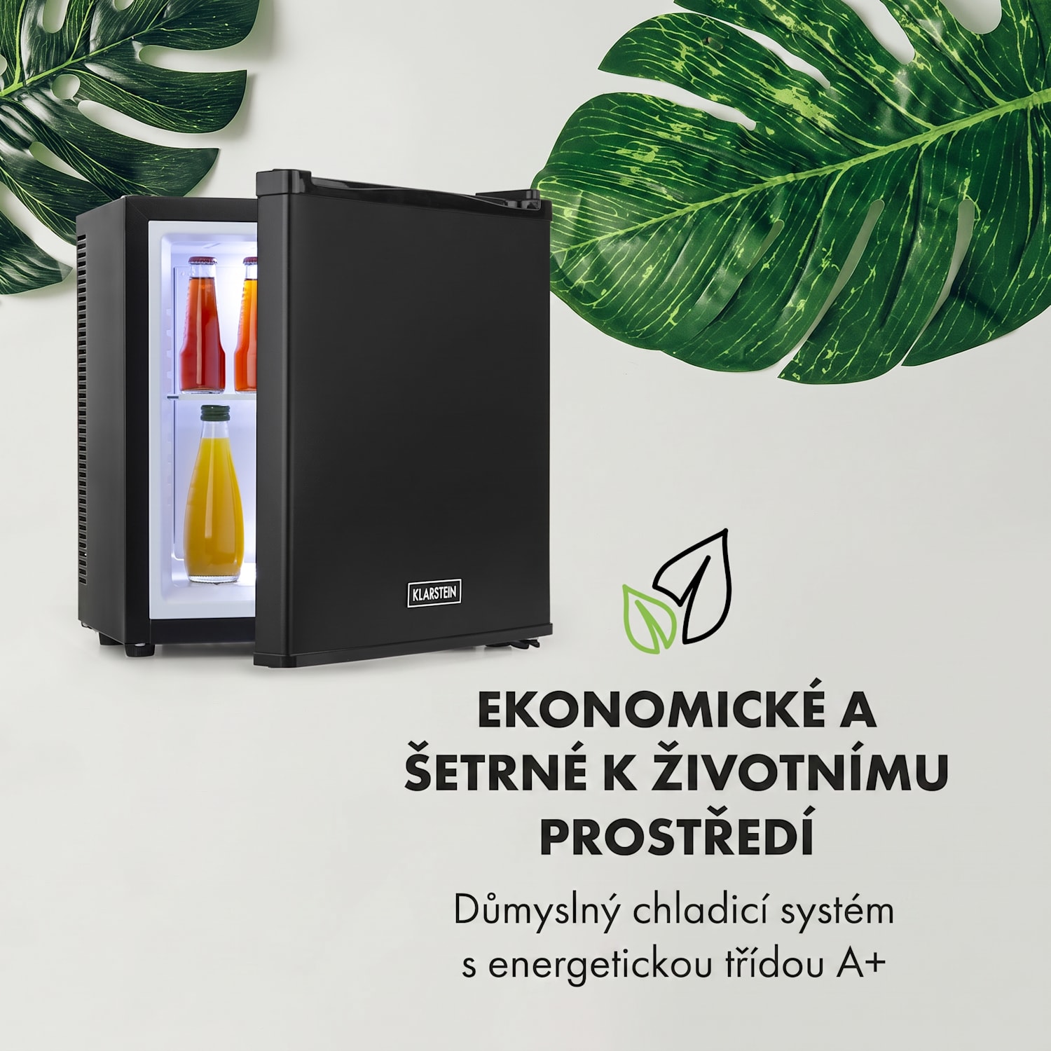 Secret Cool, mini lednice, minibar, 13 l, energetická třída G, 22 dB, černá Černá