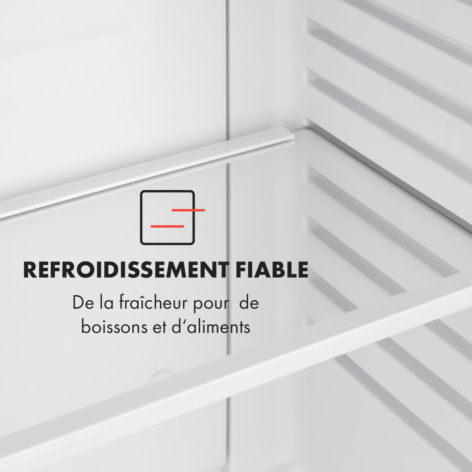 Secret Cool Mini-frigo Mini Bar 13l 22dB 2 étages Noir