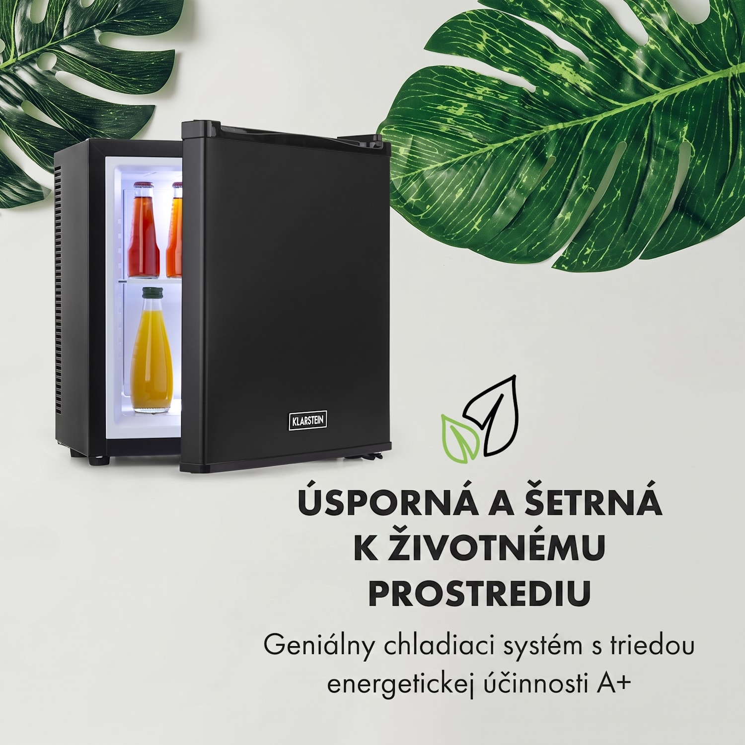 Secret Cool, mini chladnička, minibar, 13 l, energet. trieda G, čierna Čierna