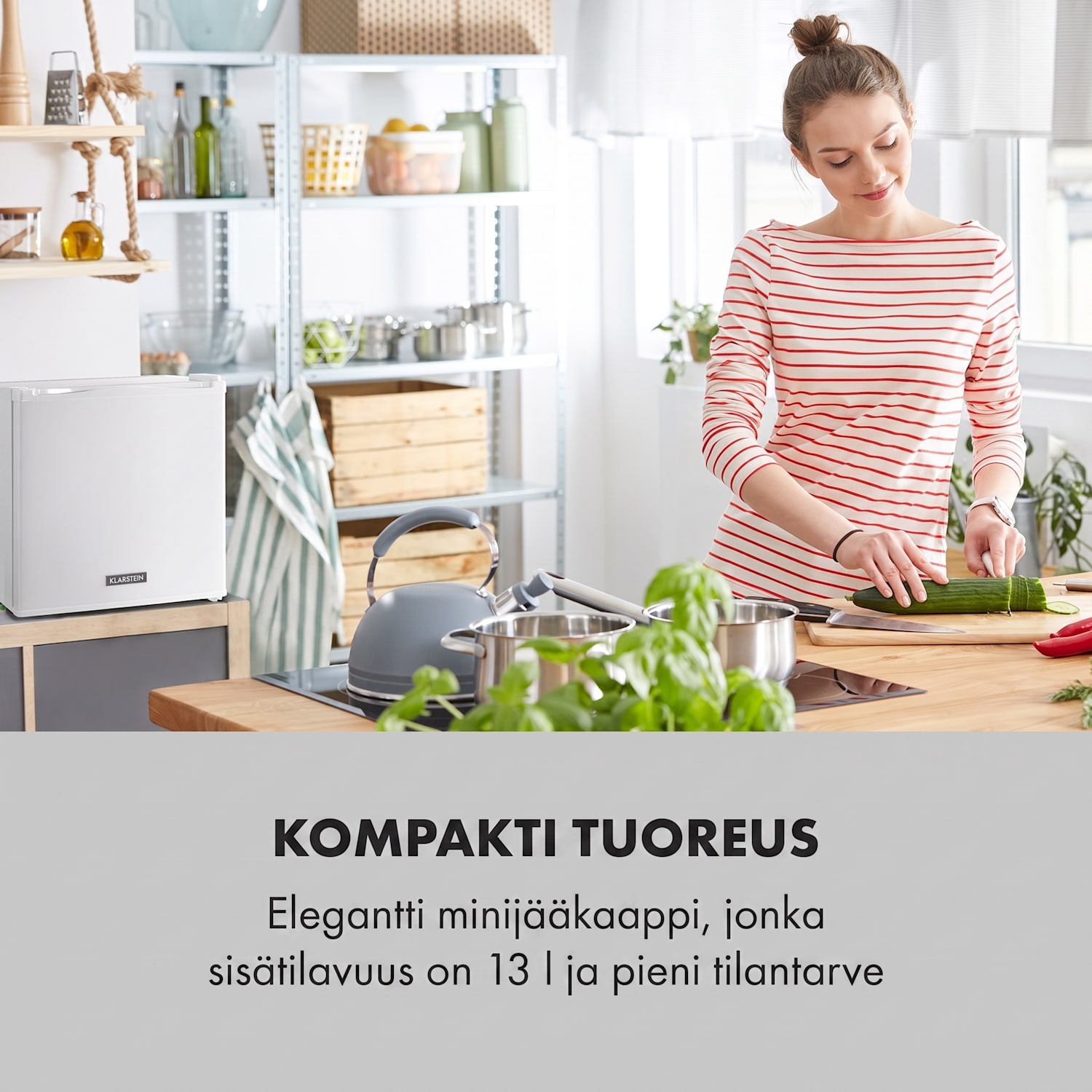 Secret Cool minijääkaappi minibaari 13 l 22 dB 2 hyllyä Valkoinen