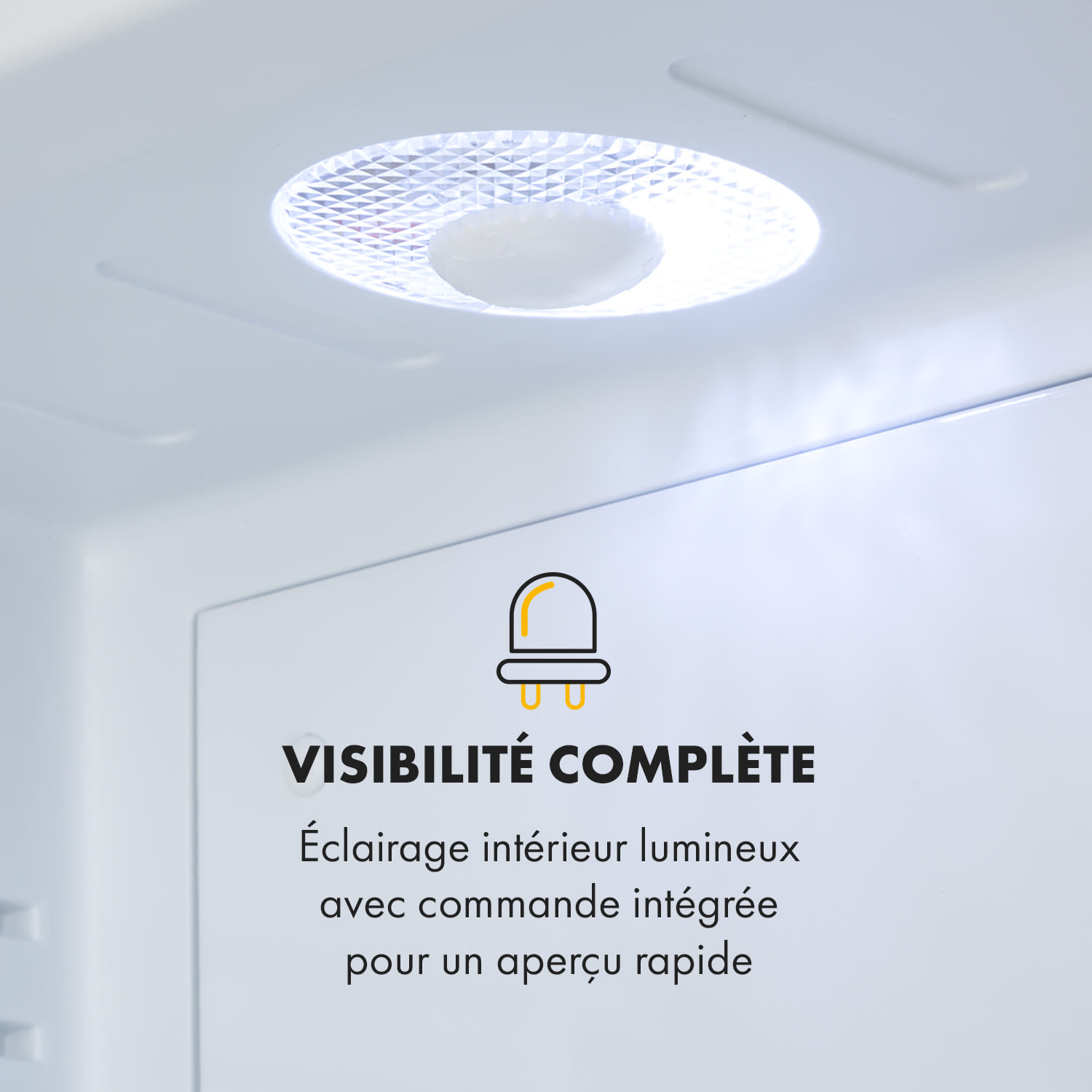 Secret Cool mini-koelkast minibar 13 liter 22 dB 2 etages Wit