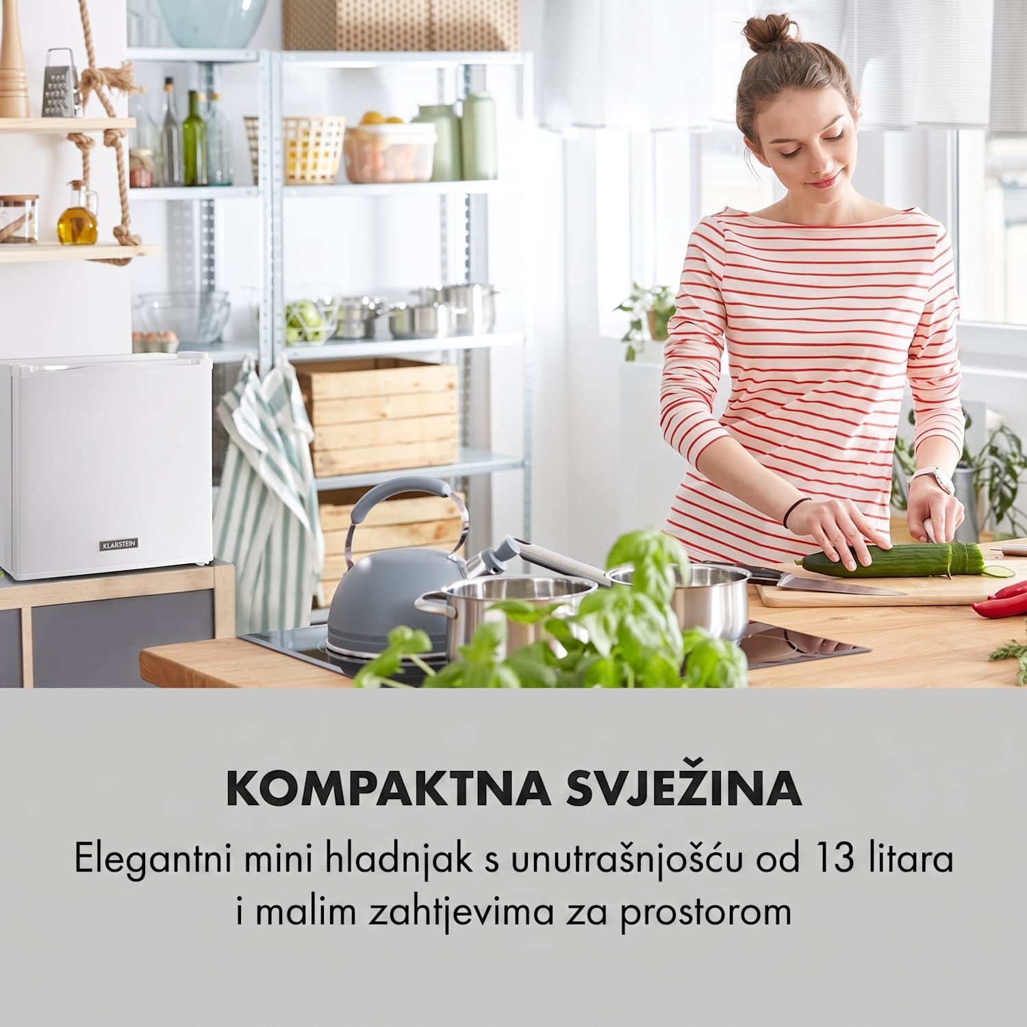 Secret Cool, mini hladnjak, mini bar, 13L, energetska klasa G, 0d, bijeli Bijela