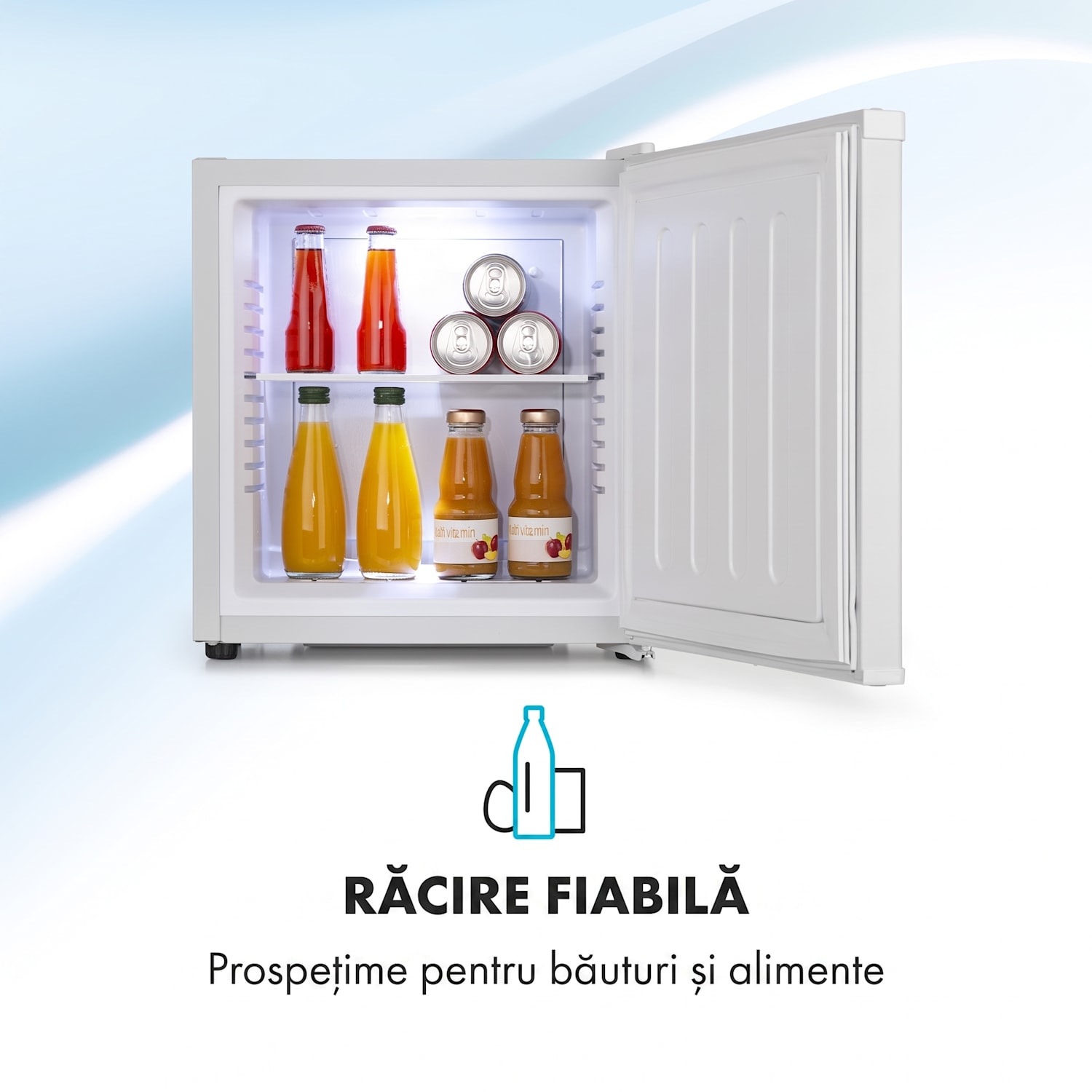 Secret Cool, mini-frigider, mini-bar, 13l, clasa energetică G, 0d, alb Alb