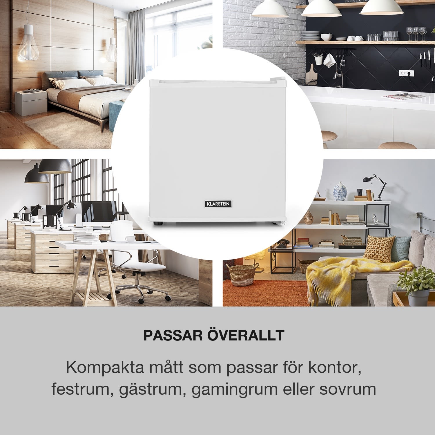 Secret Cool Minikylskåp Minibar 13 l 22 dB 2 hyllplan 