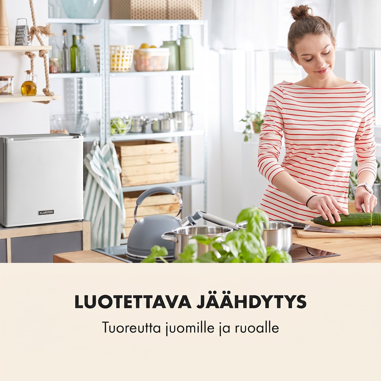 Secret Cool minijääkaappi minibaari 13 l 22 dB 2 hyllyä Hopea Metallinen