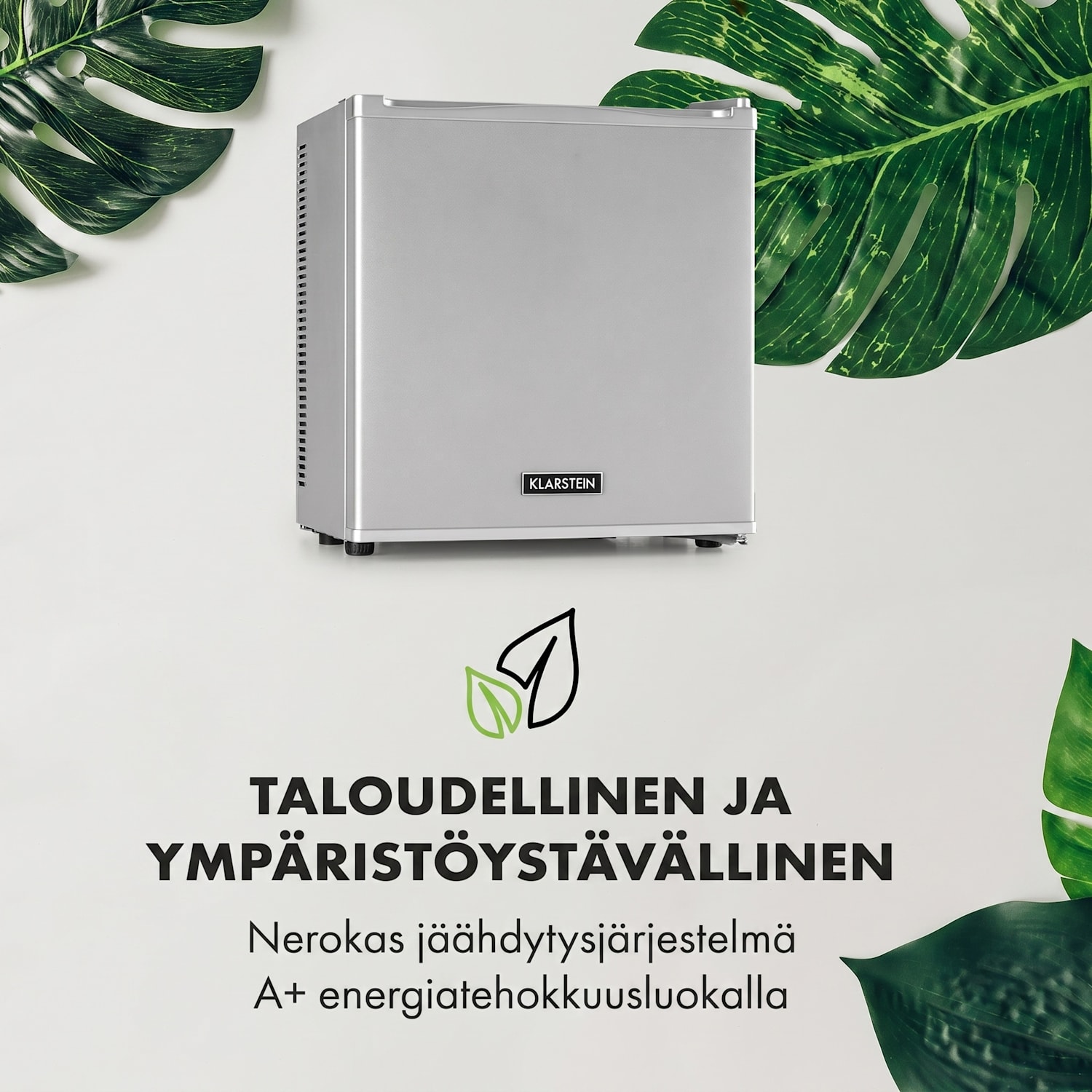 Secret Cool minijääkaappi minibaari 13 l 22 dB 2 hyllyä Hopea Metallinen