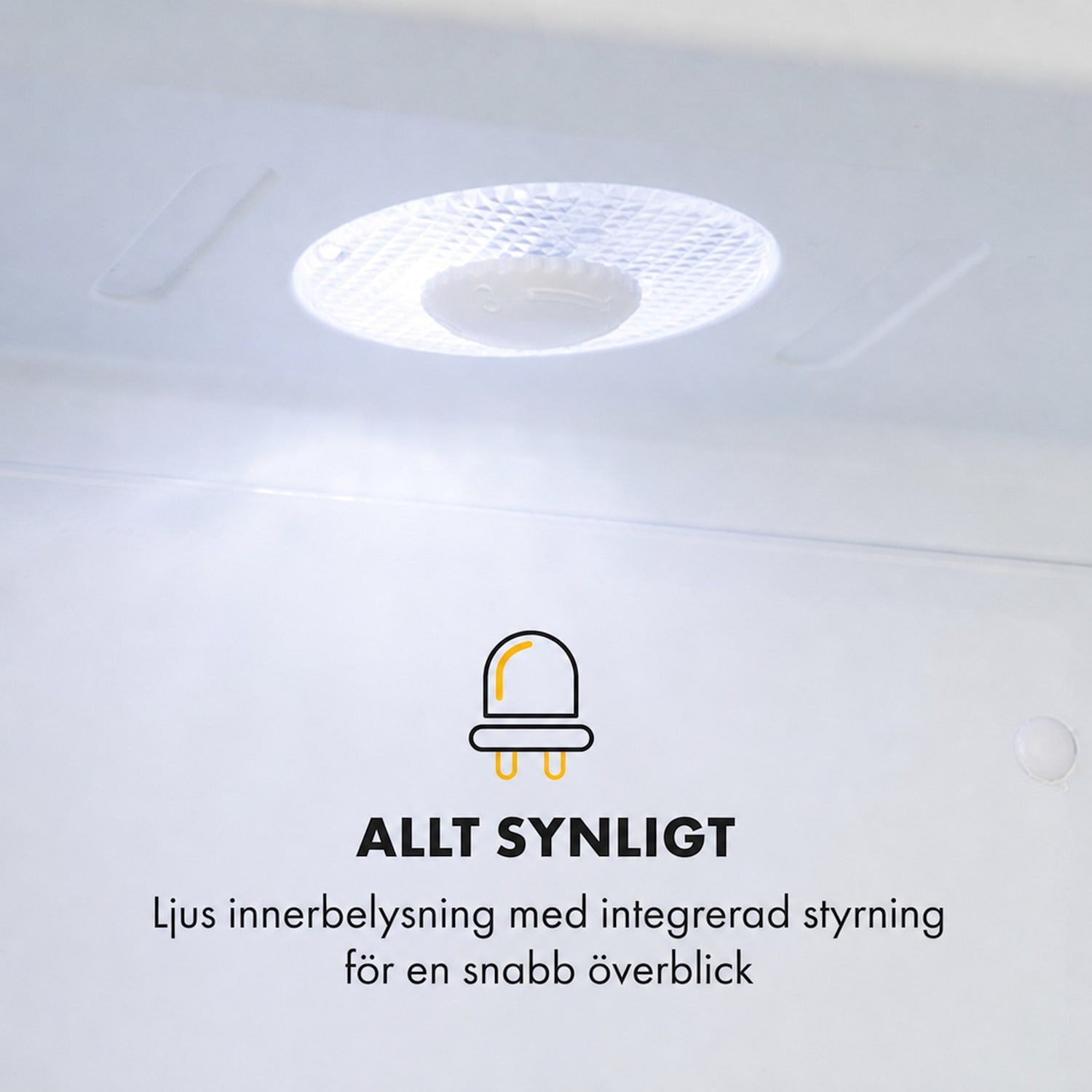 Secret Cool Minikylskåp Minibar 13 l 22 dB 2 hyllplan Silver Metallic