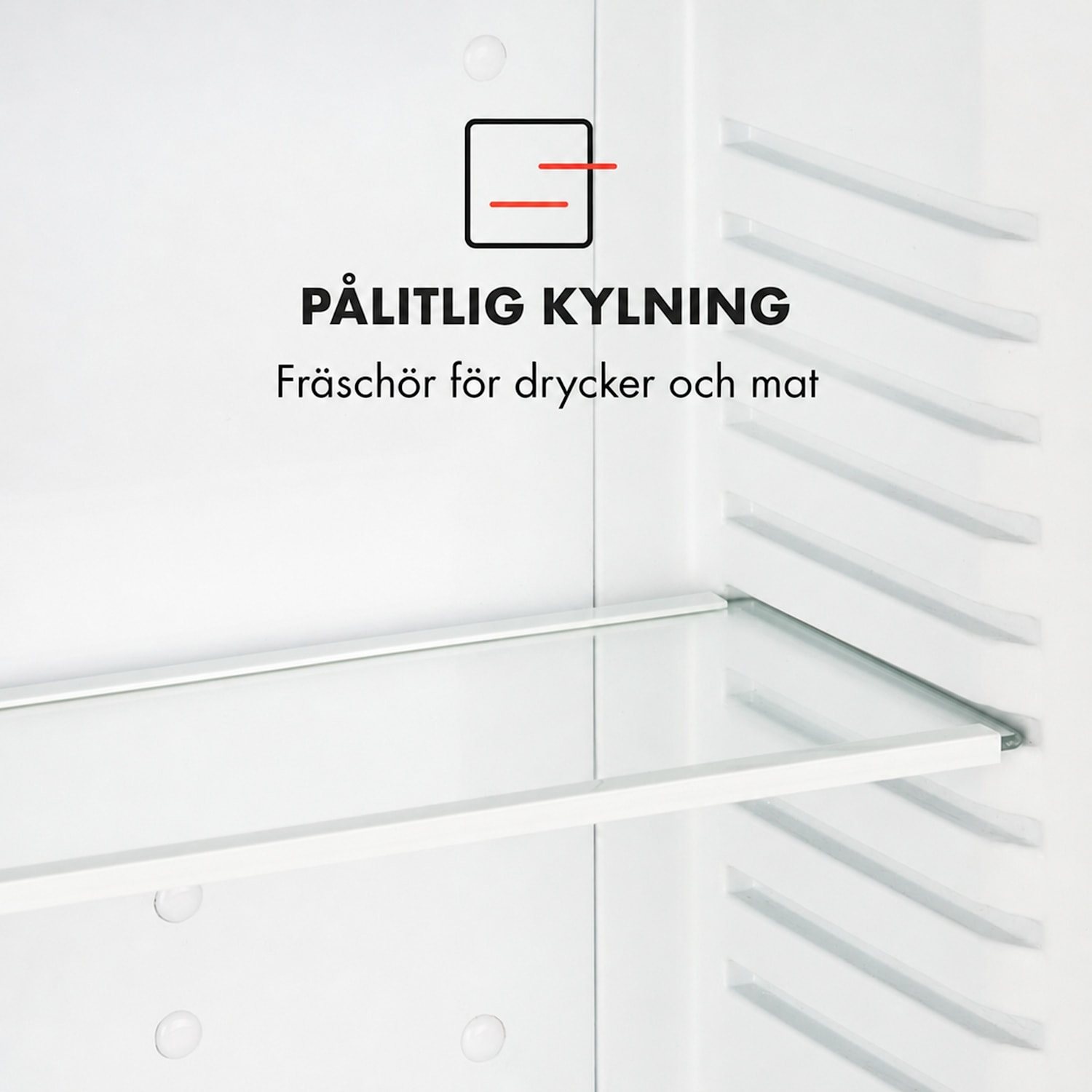 Secret Cool Minikylskåp Minibar 13 l 22 dB 2 hyllplan Silver Metallic