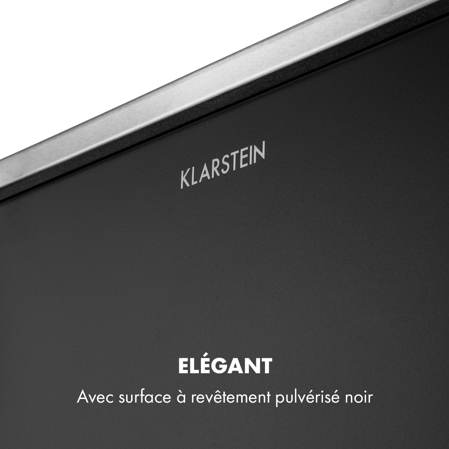 Trash Gordon pedaalemmer 30L / 2x15L geruisloos pp roestvrij staal zwart Zwart