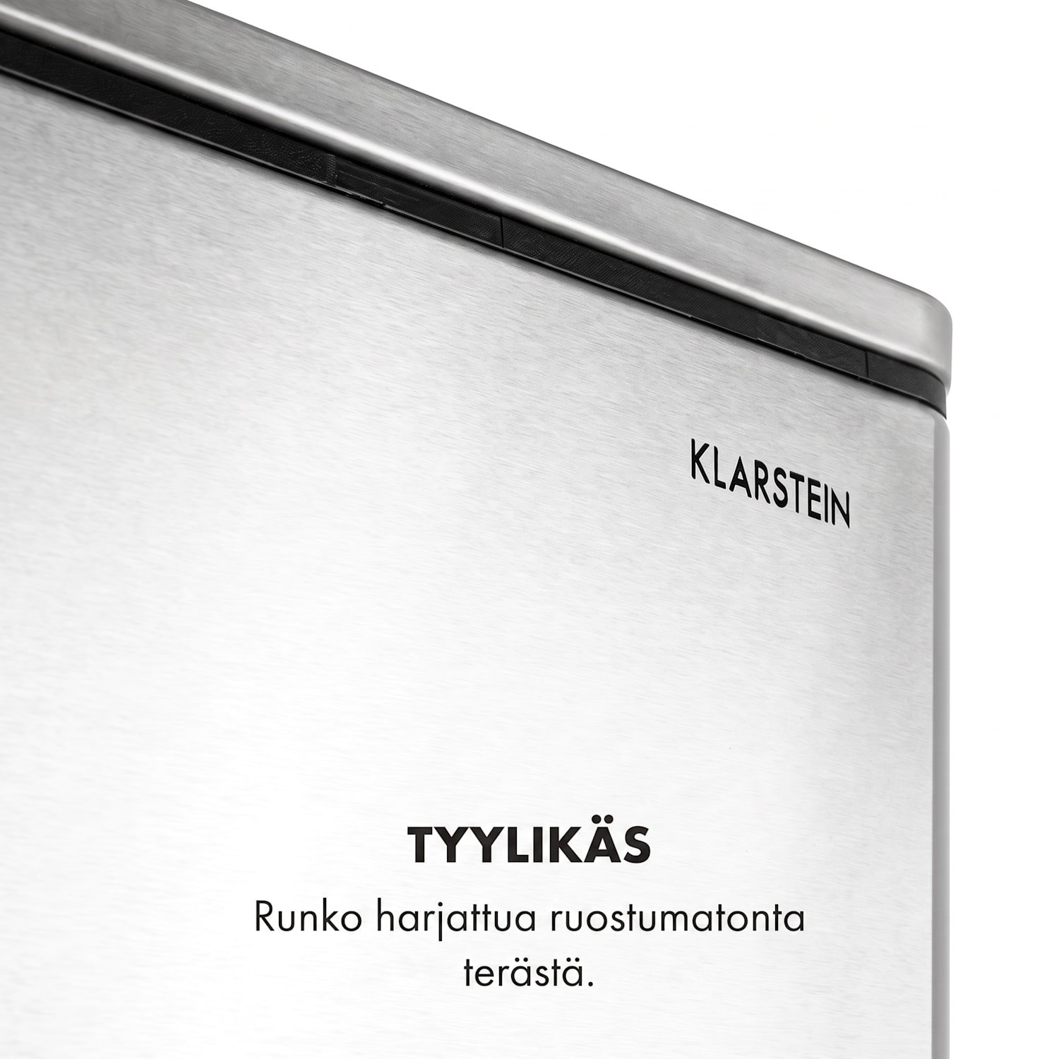 Grandmaster Trash -roskasäiliö 54 l/3 x 18 l äänetön PP ruostumaton teräs 
