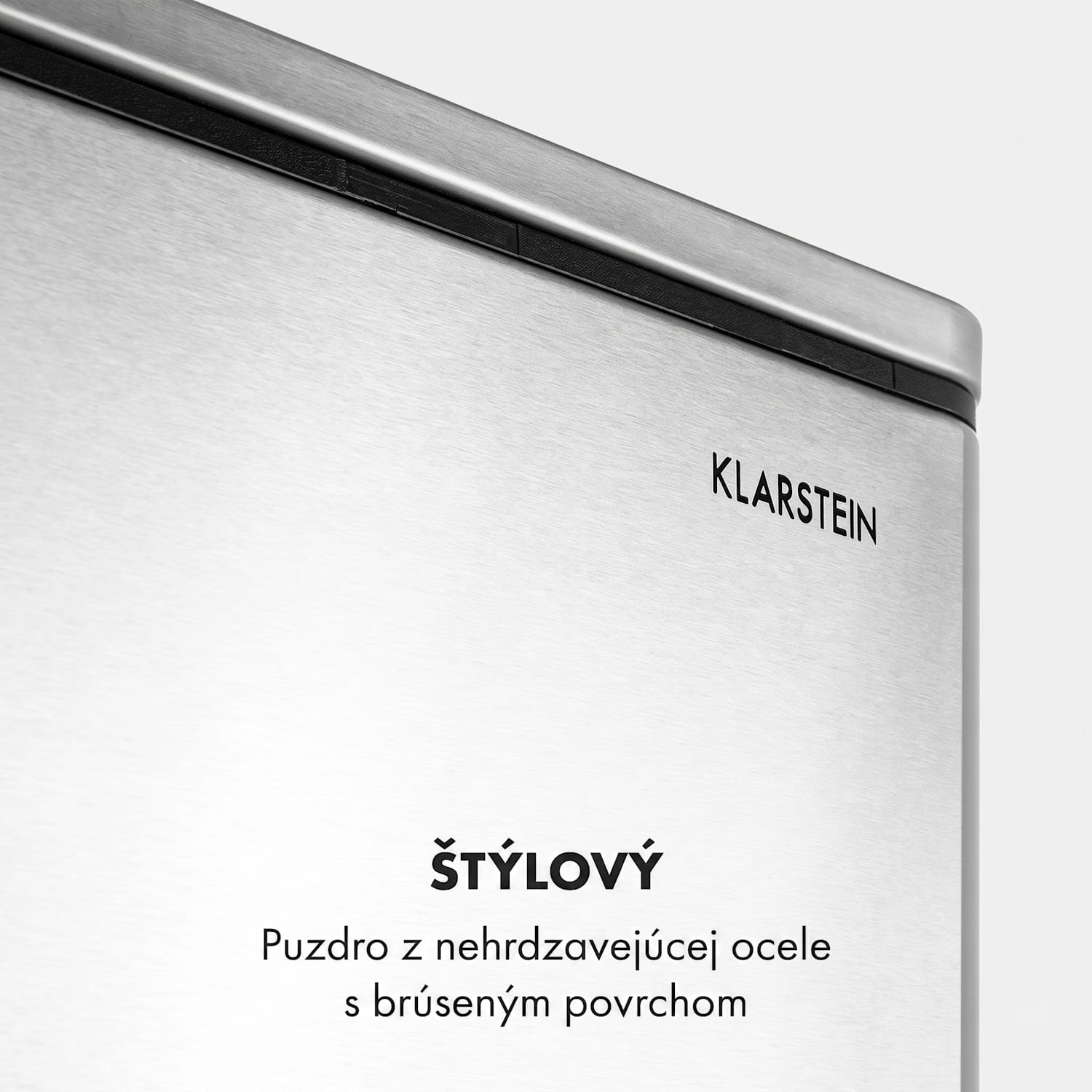 Grandmaster Trash, pedálový odpadkový kôš, 54 l/3 x 18 l, tichý, PP, ušľachtilá oceľ 