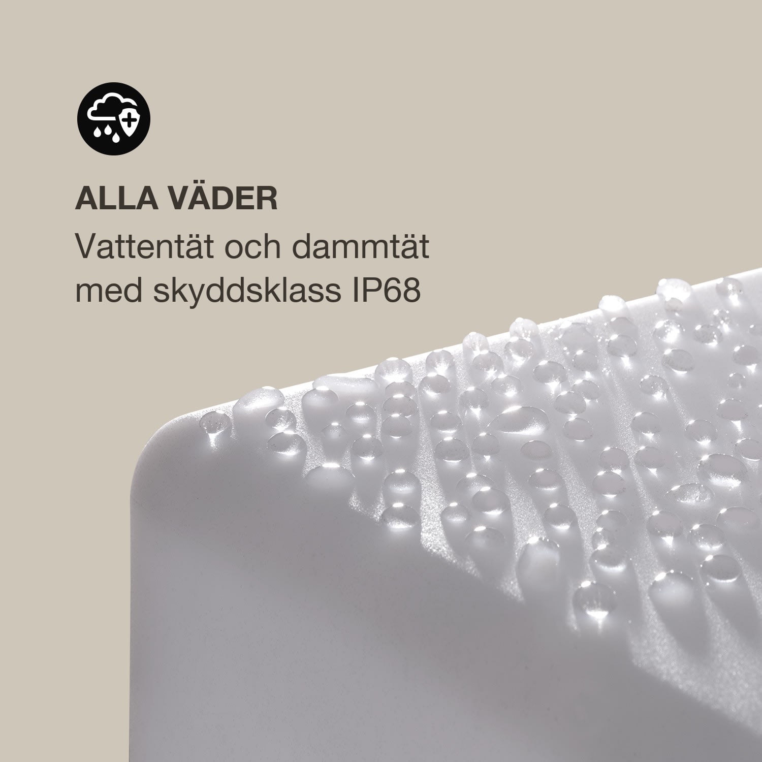 Shinecube XL lyskub 40x40x40 cm 16 färgers LED 4 ljuslägen vit 
