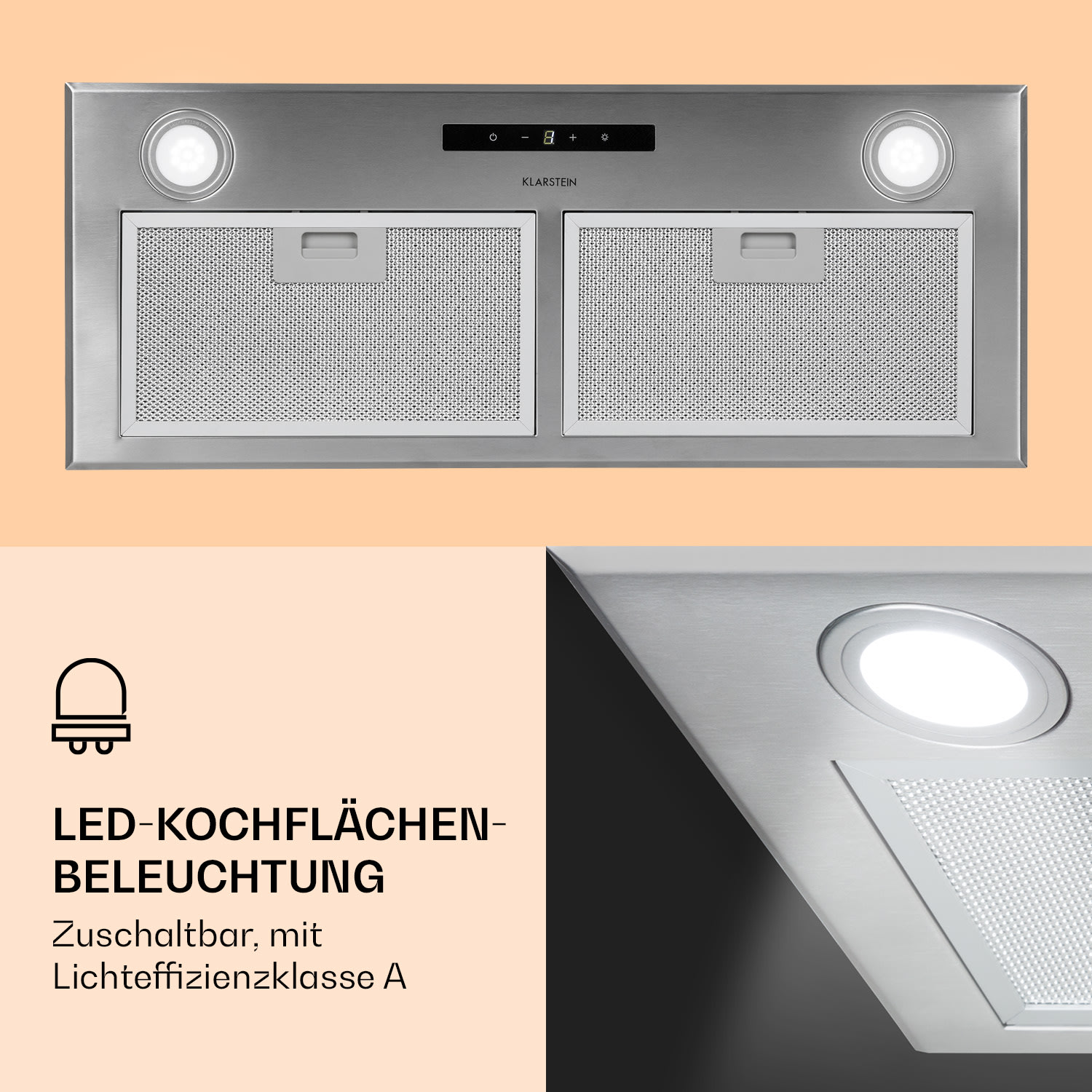 Paolo Dunstabzugshaube Einbau 72 cm EEK: A 593 m³/h 72 cm | Weiß