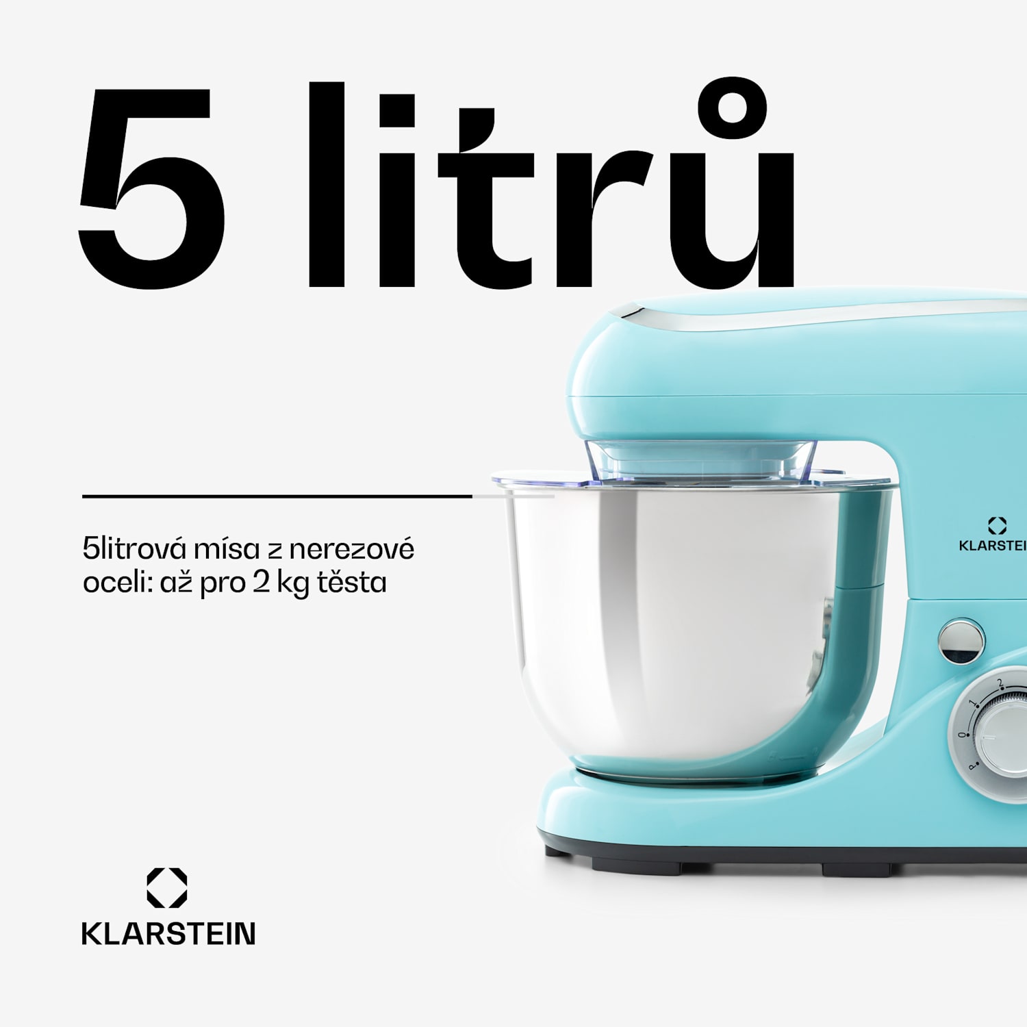 Bella Pico 2G, kuchyňský robot, 1300 W, 1,6 HP, 6 stupňů, 5 l Aqua