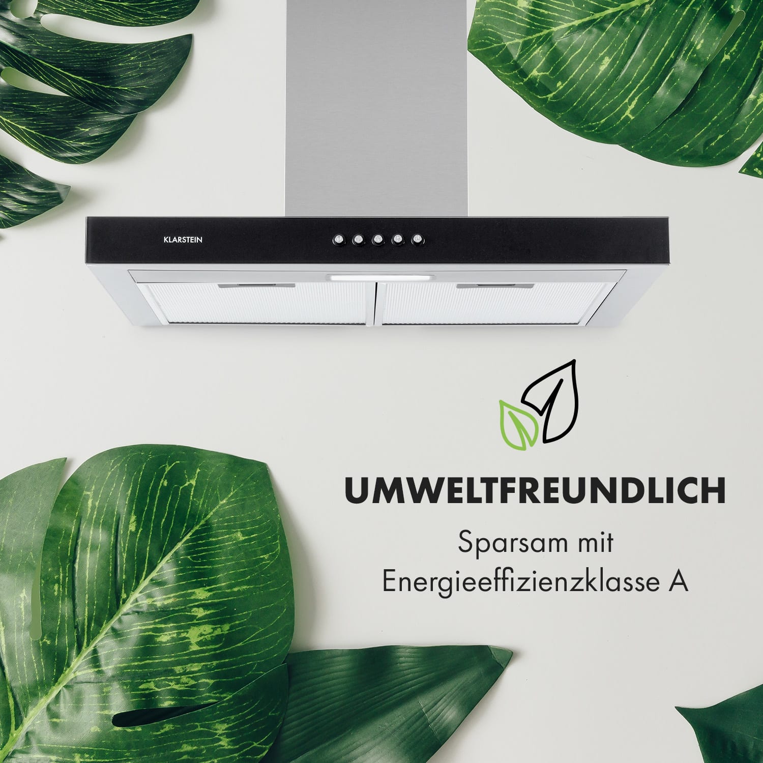 Darya Dunstabzugshaube 60cm 310 m³/h Edelstahl silber 60 cm