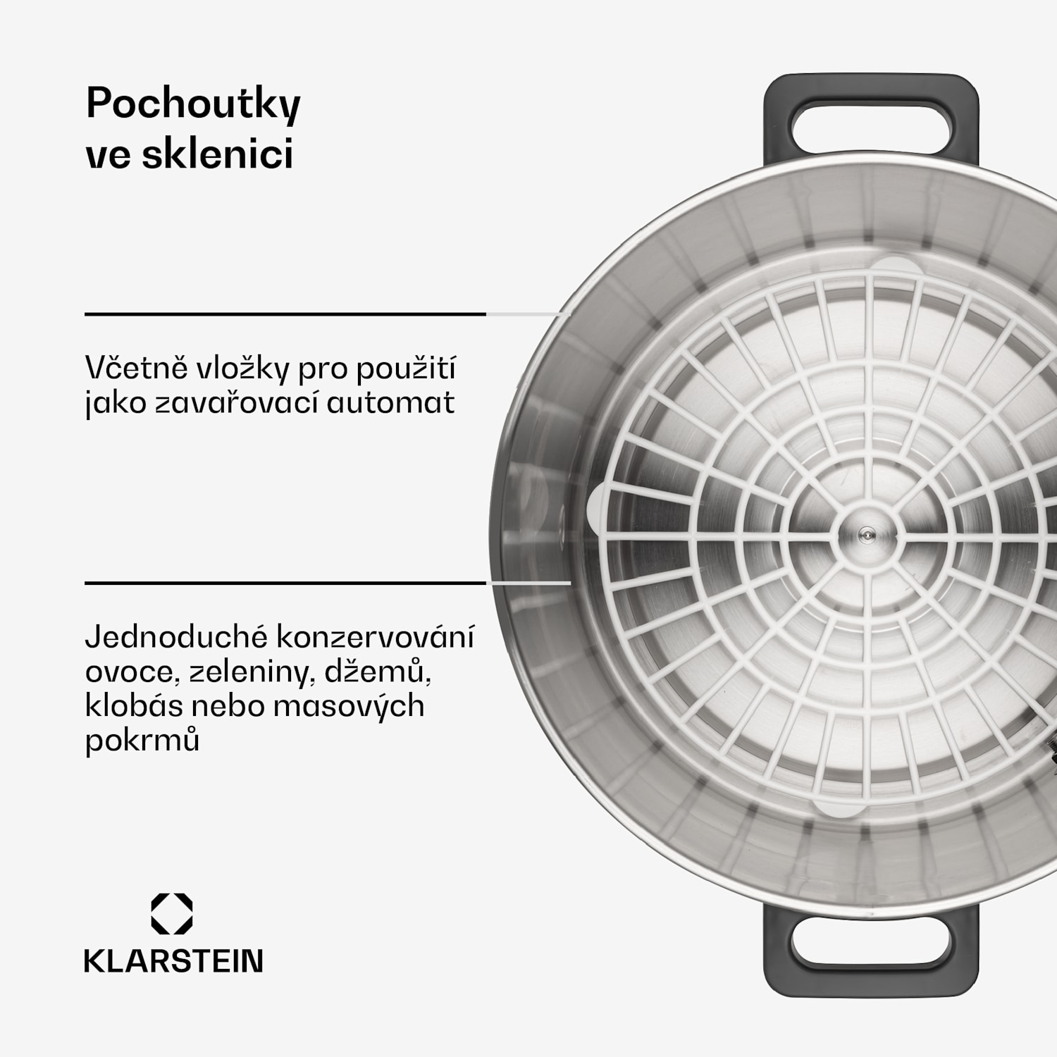 Lady Marmelade, zavařovací automat, zásobník na nápoje, 27 l, 100 °C, 12 h, ušlechtilá ocel 
