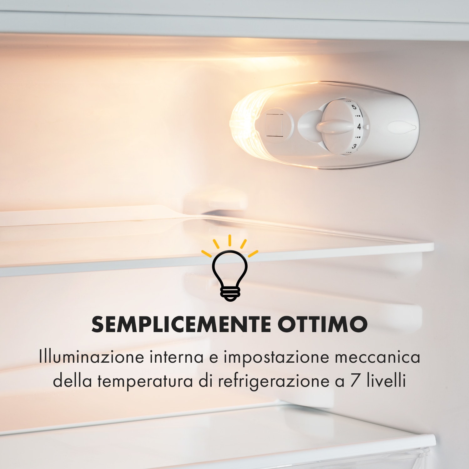 Big Daddy Cool Frigo-congelatore, 61/25 litri, 2 livelli, in acciaio inossidabile 