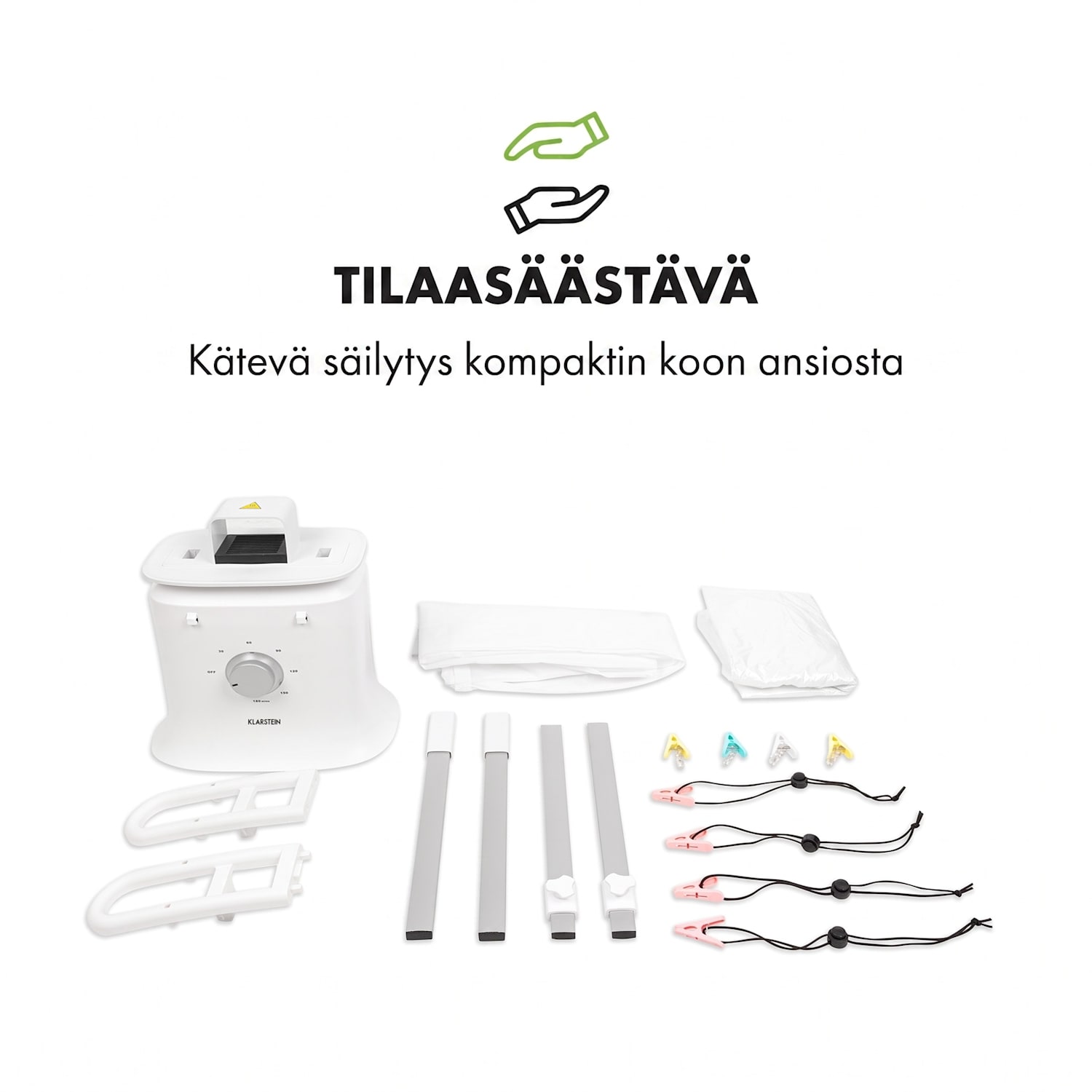 ShirtButler Deluxe automaattinen kuivaus- ja silityslaite 1250 W 