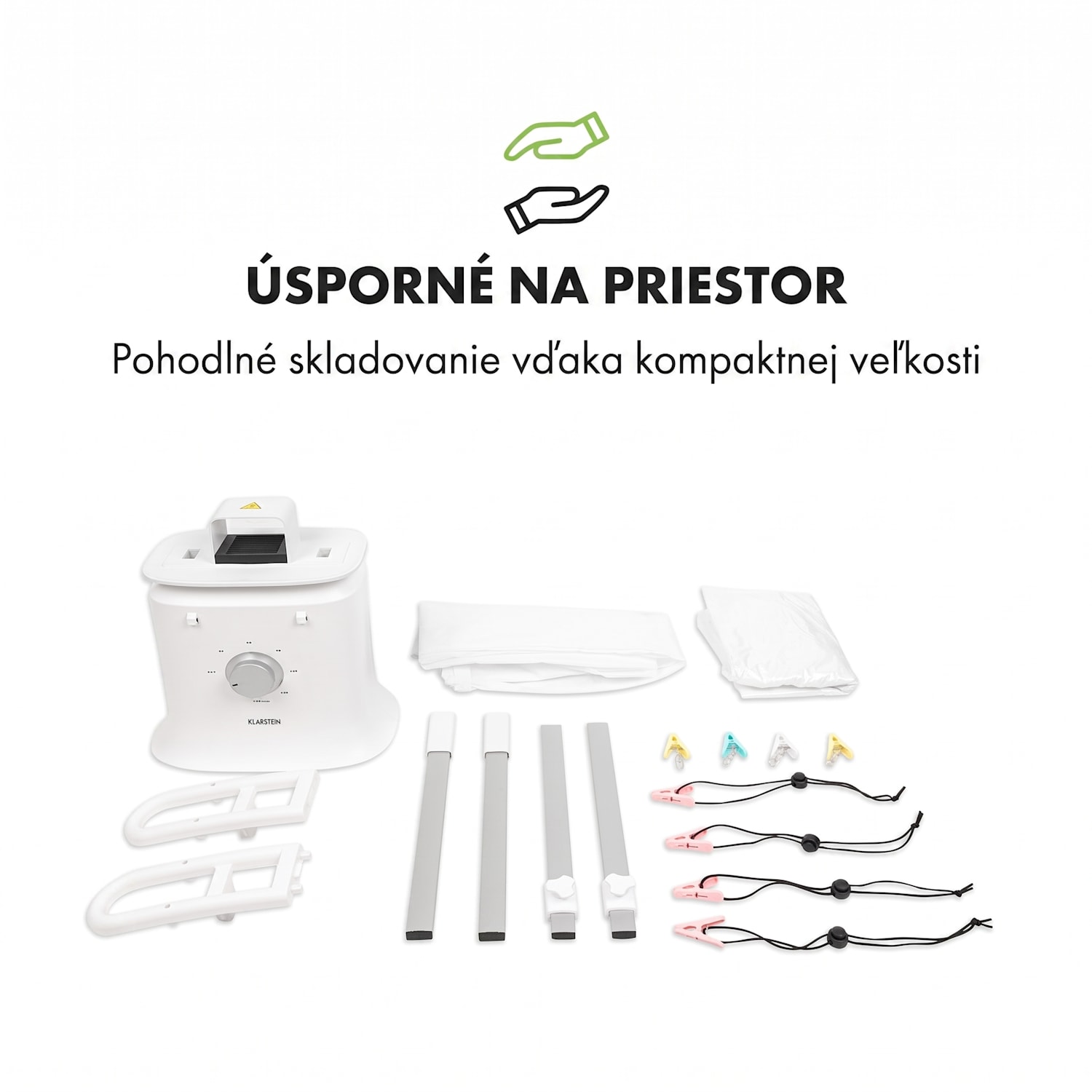 ShirtButler Deluxe, zariadenie na automatické sušenie a žehlenie, 1250 W 