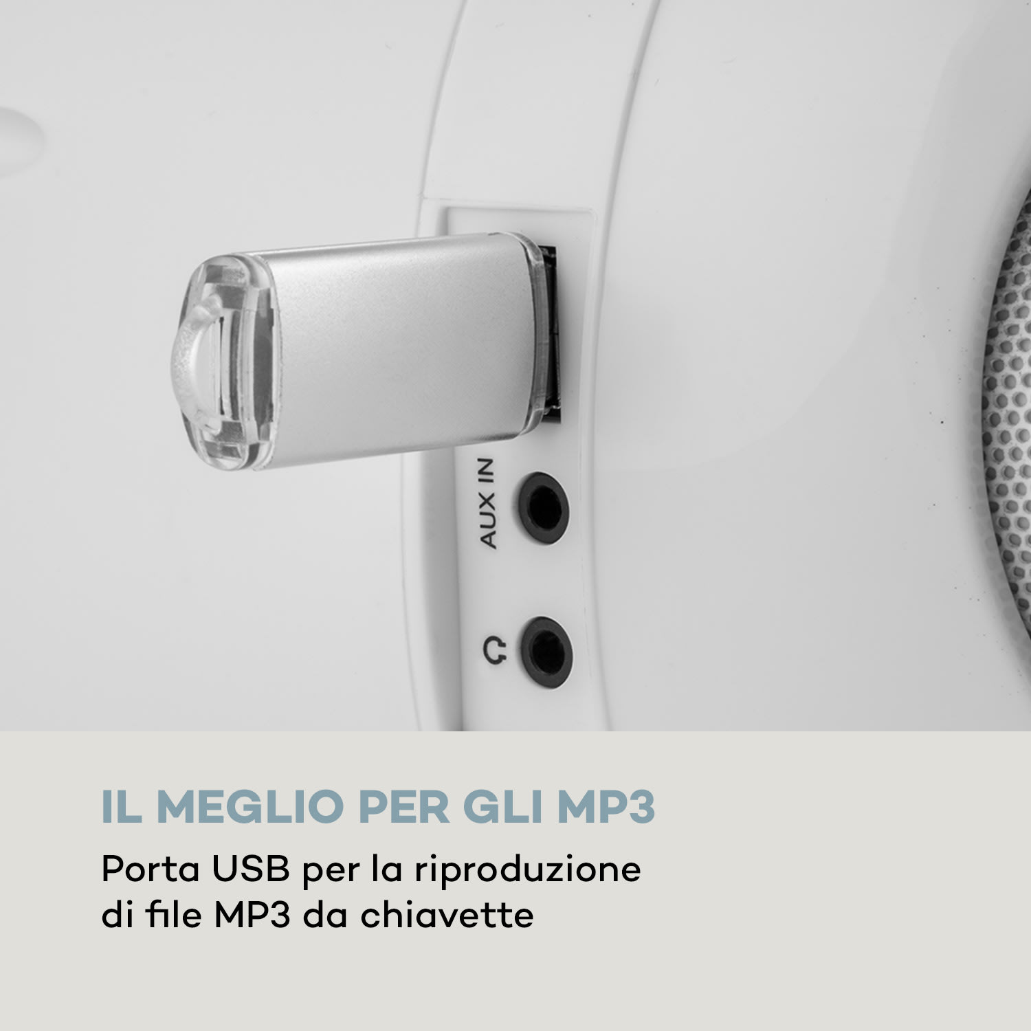 Roadie Smart boombox radio internet DAB/DAB+ FM lettore CD LED WiFi bluetooth 