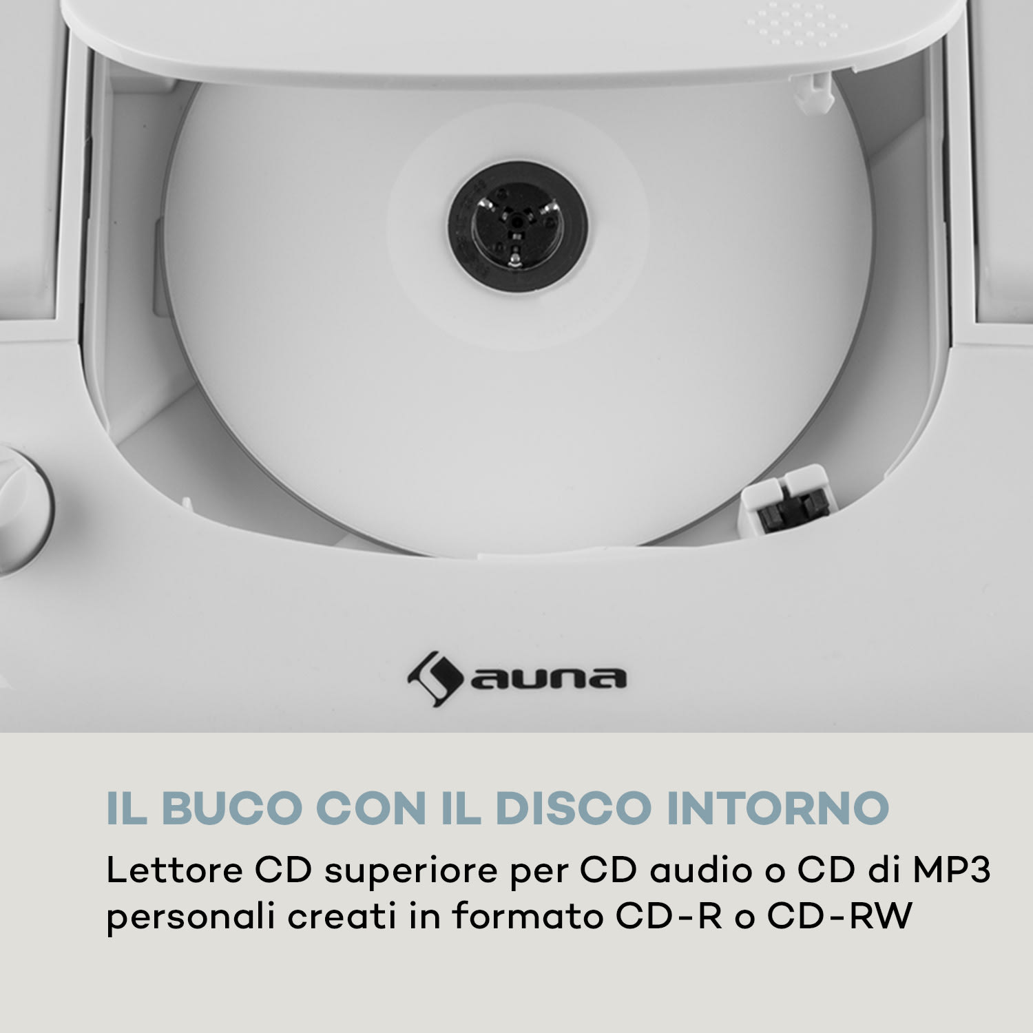 Roadie Smart boombox radio internet DAB/DAB+ FM lettore CD LED WiFi bluetooth 