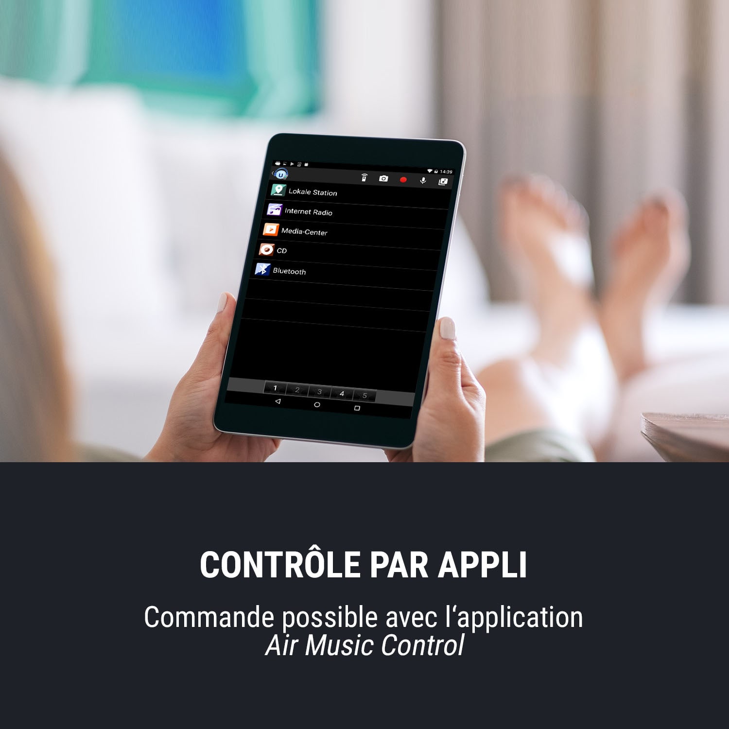 Streamo Chef keukenradio CD speler BT 2,4"HCC display wit 