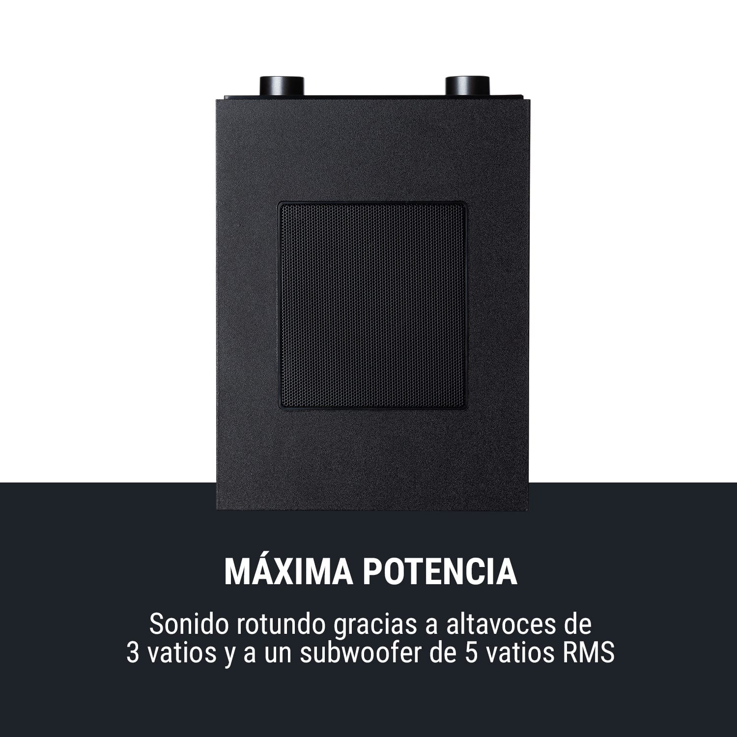 Streamo Cube Internet Radio 3W & 5W RMS WLAN BT negro Negro