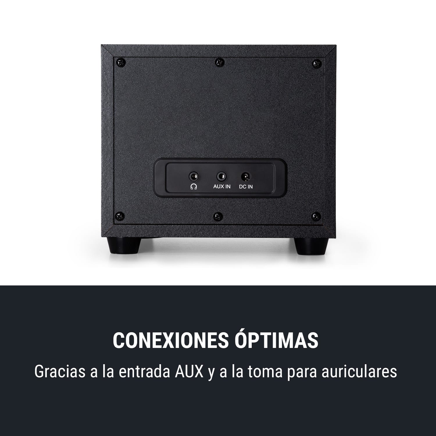 Streamo Cube Internet Radio 3W & 5W RMS WLAN BT negro Negro