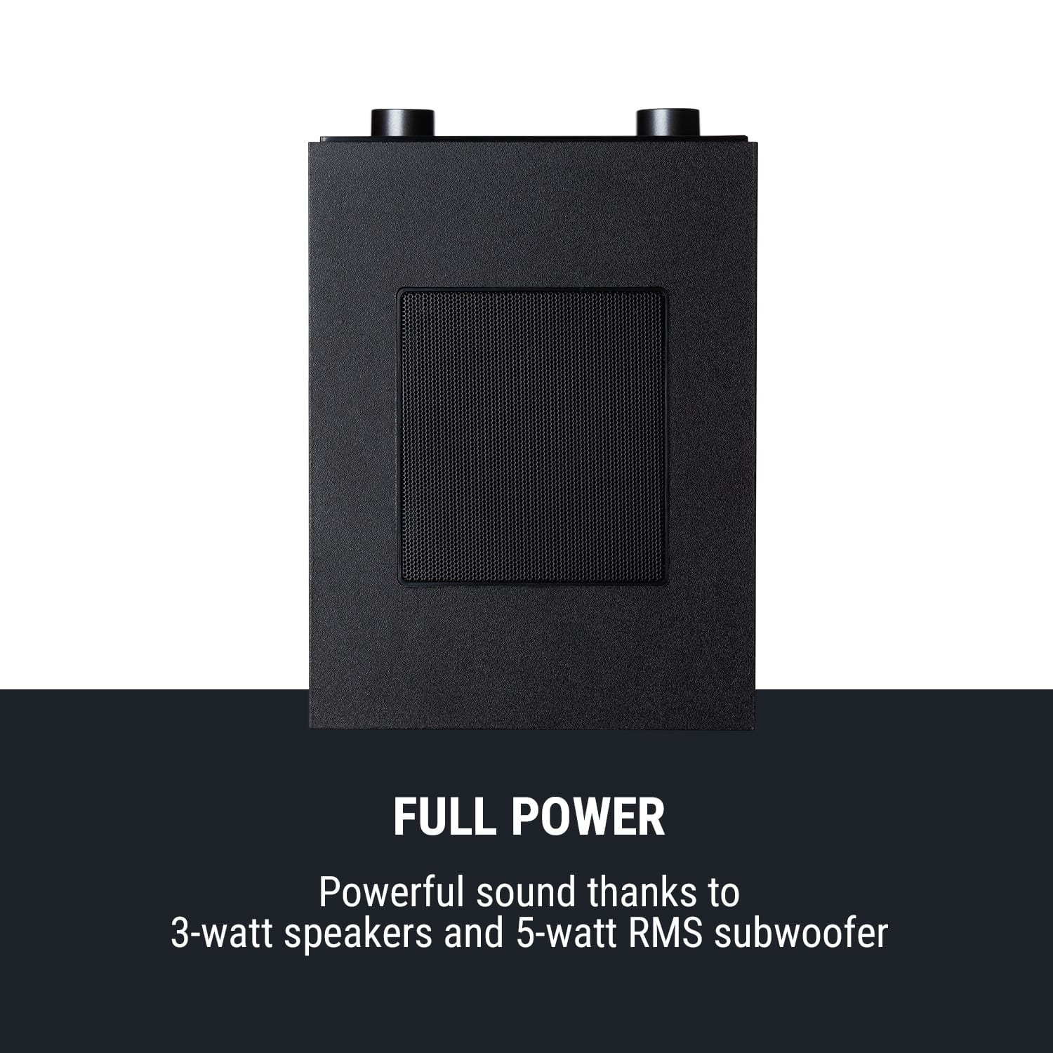Streamo Cube, internetové rádio,3 w, 5 W RMS, WLAN, BT, černé Černá