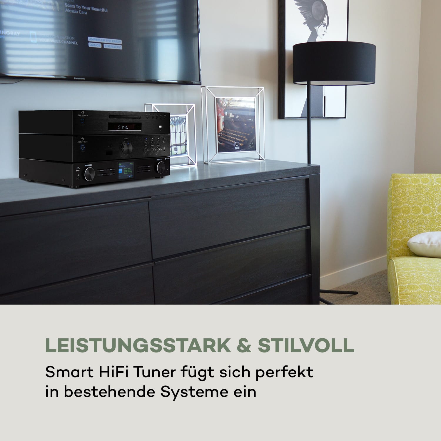 iTuner 320 BT digitaler HiFi-Tuner Spotify Connect BT App-Control 