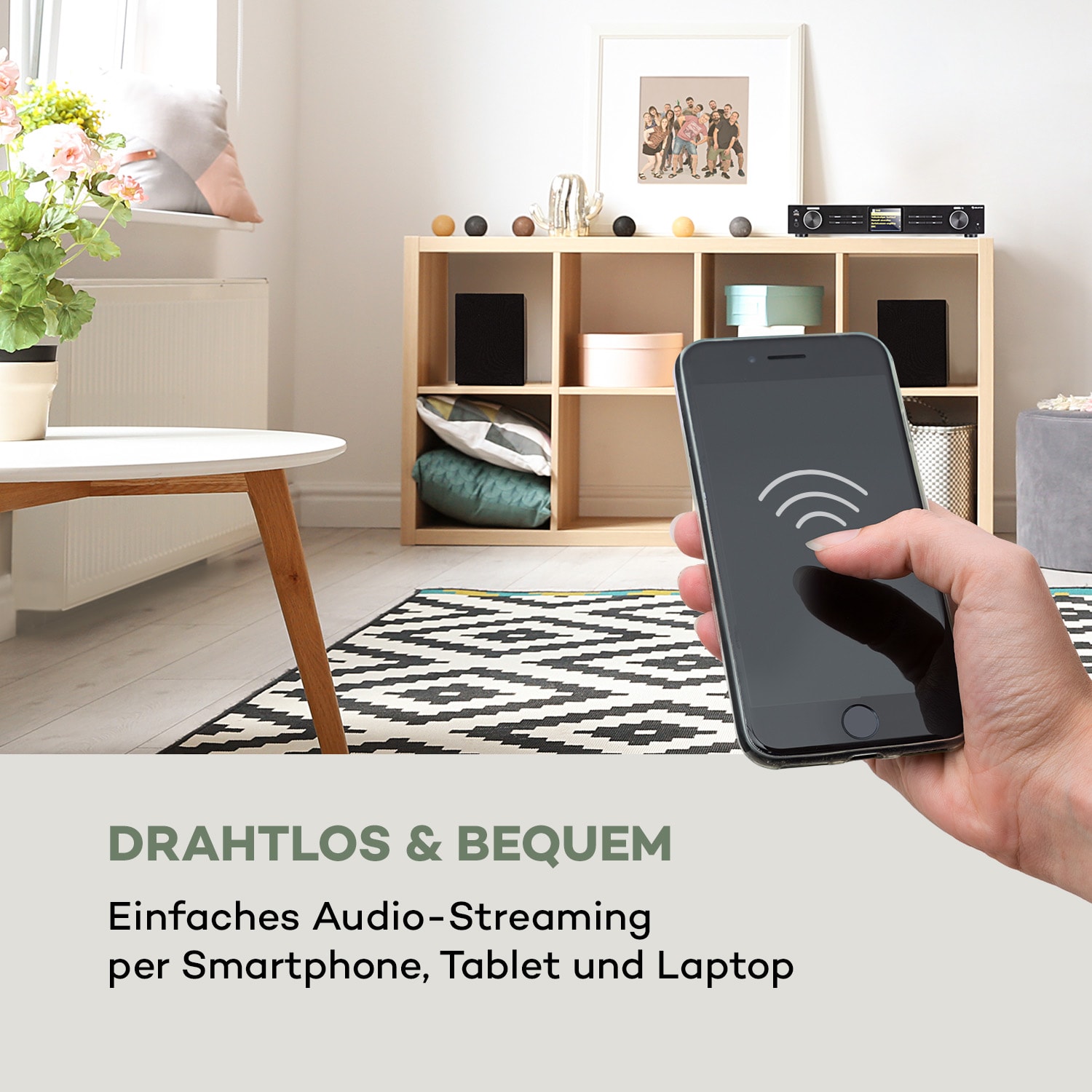 iTuner 320 BT digitaler HiFi-Tuner Spotify Connect BT App-Control 