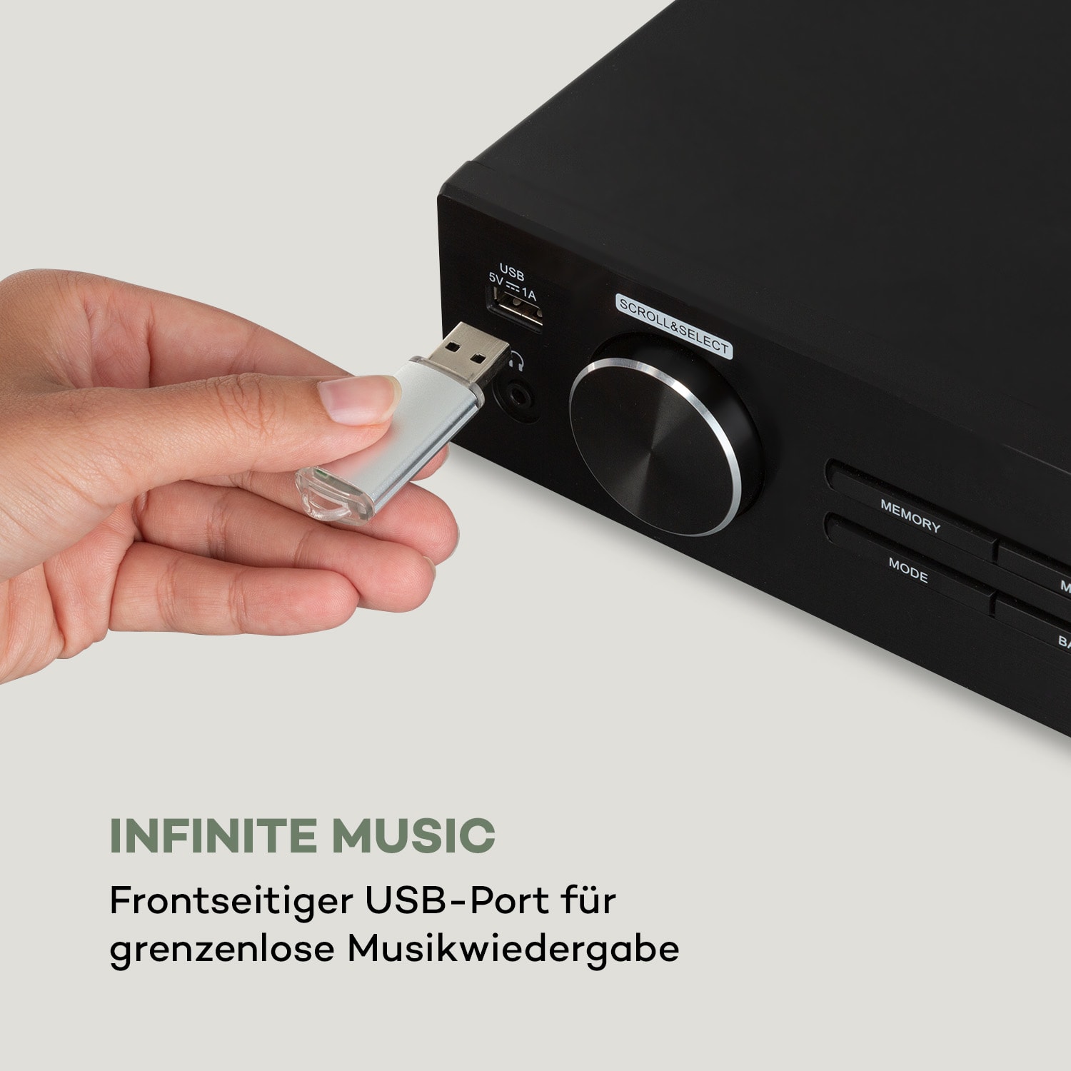 iTuner 320 BT digitaler HiFi-Tuner Spotify Connect BT App-Control 