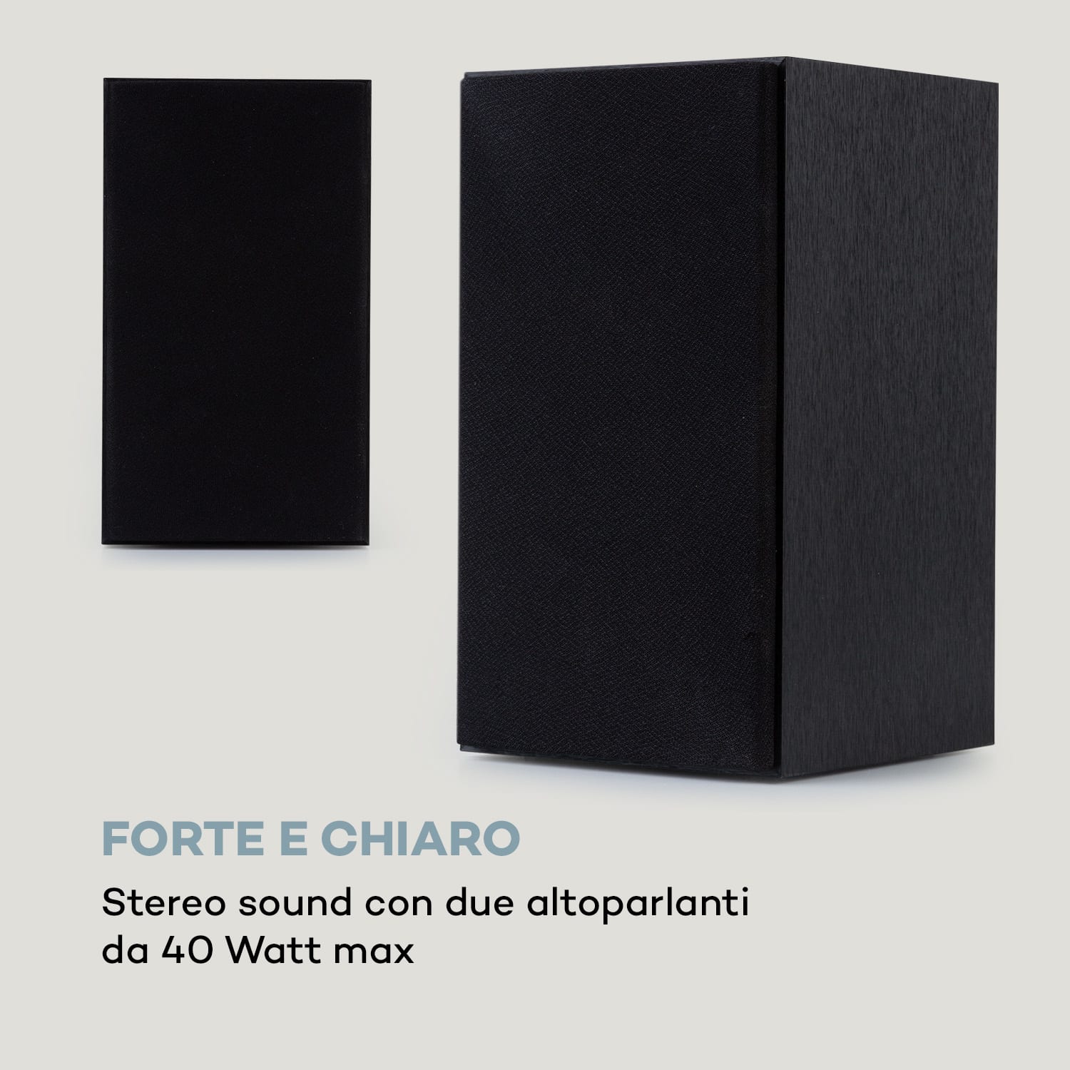 Connect Vinyl smart radio giradischi 2 altoparlanti 20Wmax internet/DAB+