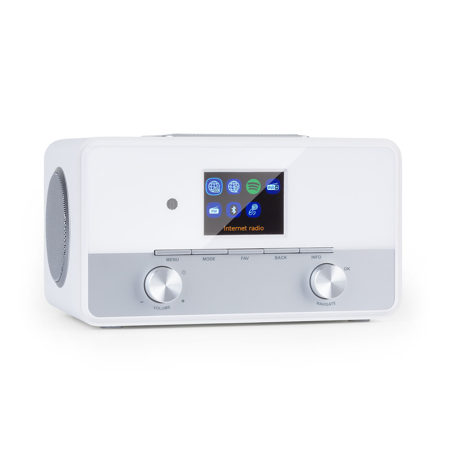 Connect 150 SE Radio Internet 2.1 DAB DAB+ FM PLL BT écran TFT 2,8" - blanc 