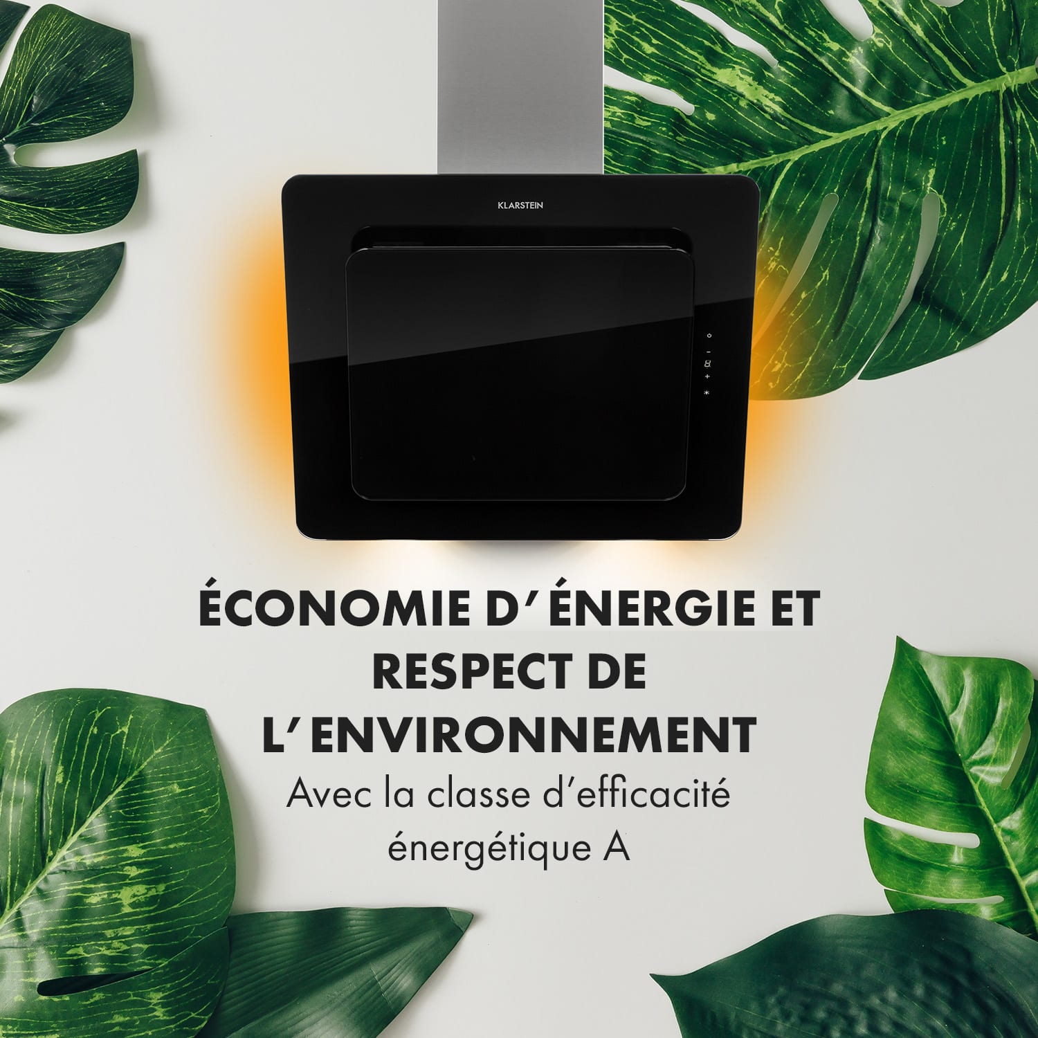 Helena 60 afzuigkap 60cm 595 m³/h leddisplay zwart 60 cm | Zwart