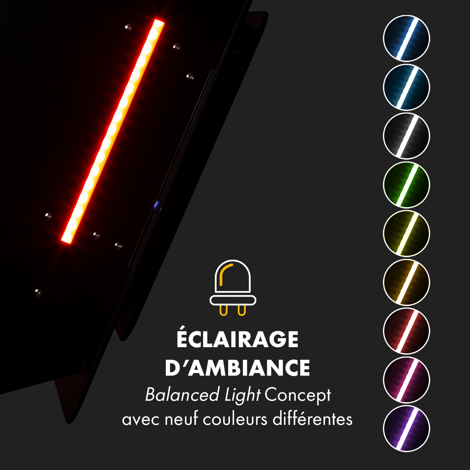 Helena 60 afzuigkap 60cm 595 m³/h leddisplay zwart 60 cm | Zwart