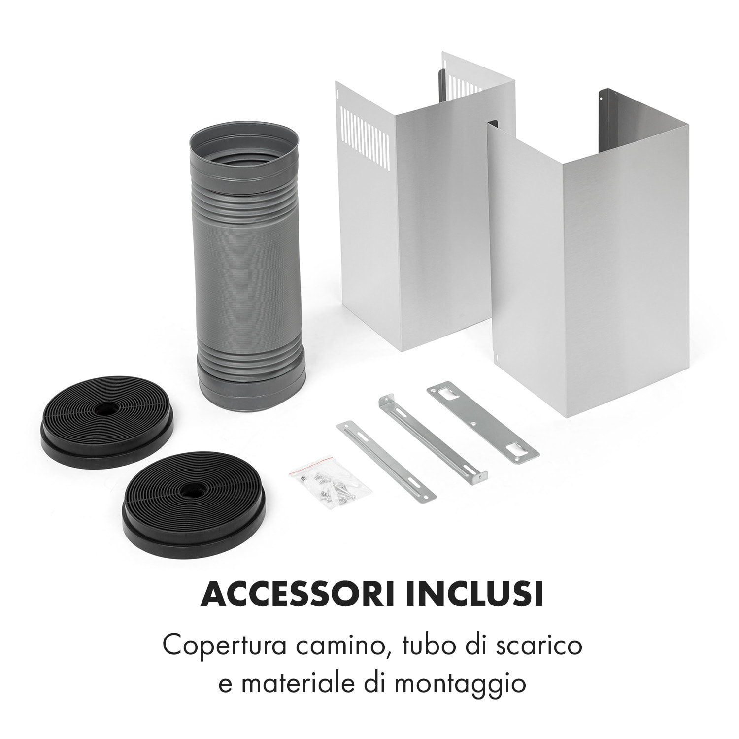 Helena 60 Cappa Aspirante 595 m³/h Display LED bianco 60 cm | Bianco