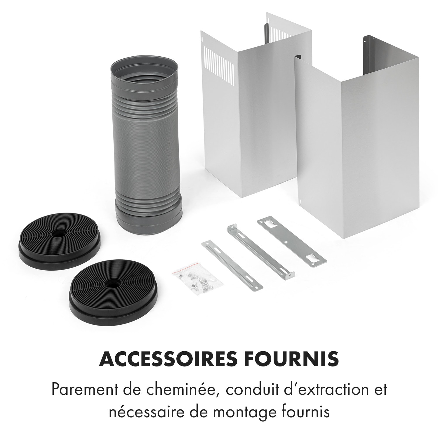 Helena 90 afzuigkap 595 m³/h LED-display wit 90 cm | Wit