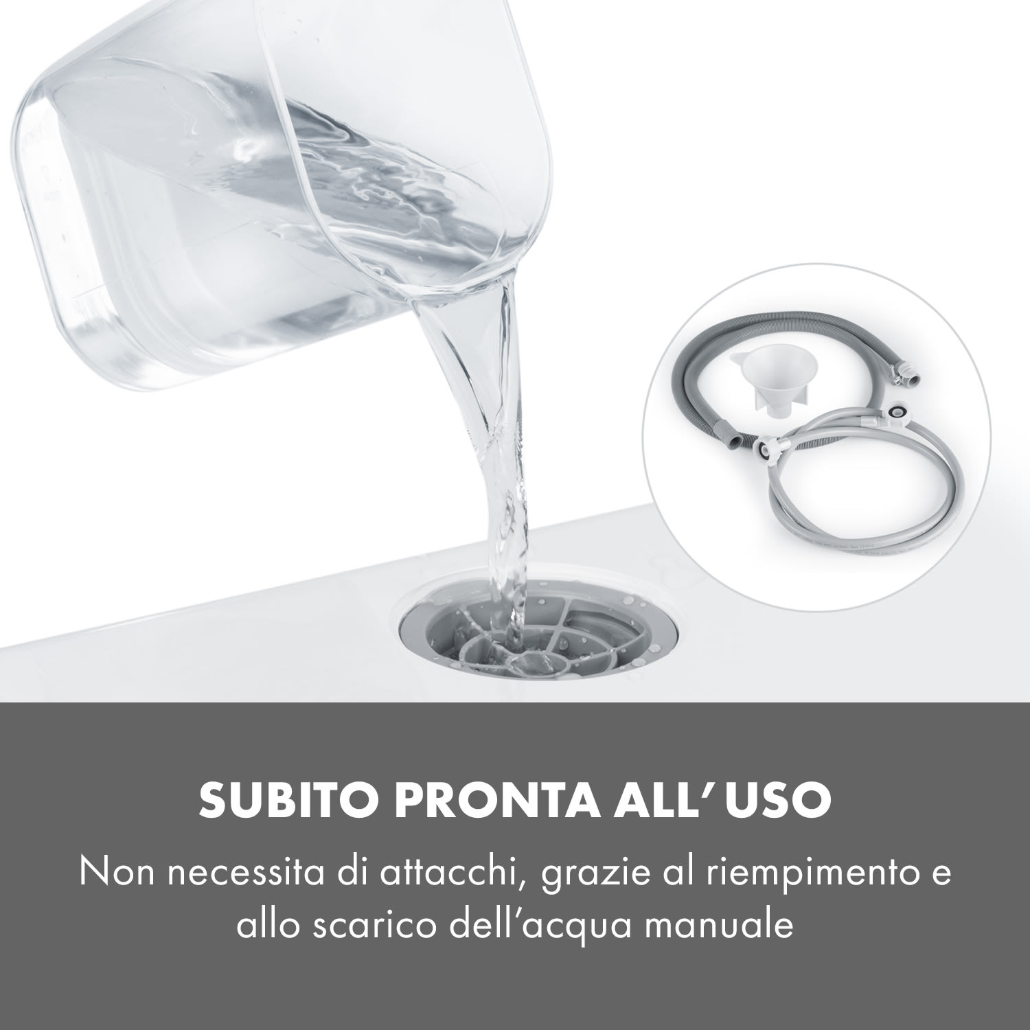 Lavastoviglie Aquatica da tavolo senza installazione 2 coperti 860W 