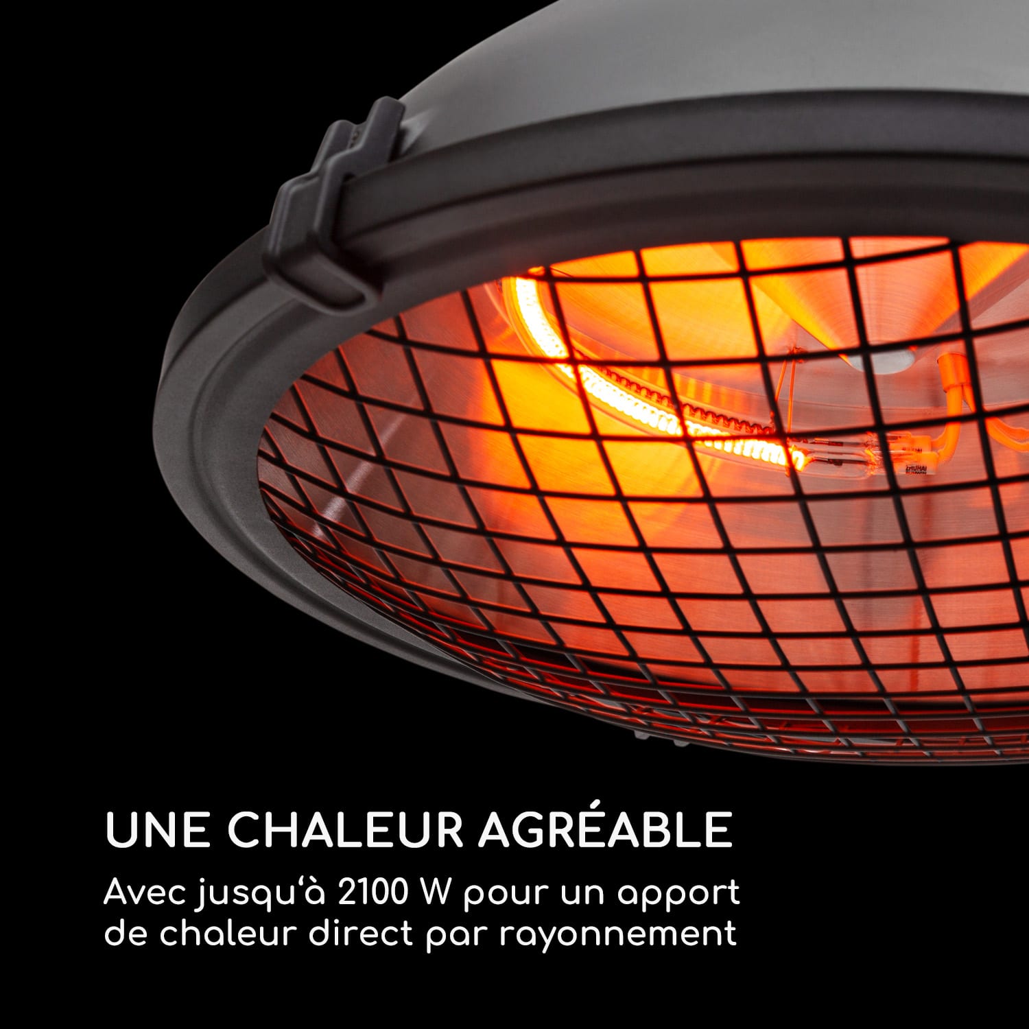 Blackpool Heat terrasverwarming IR ComfortHeat IP54 2100W zwart 
