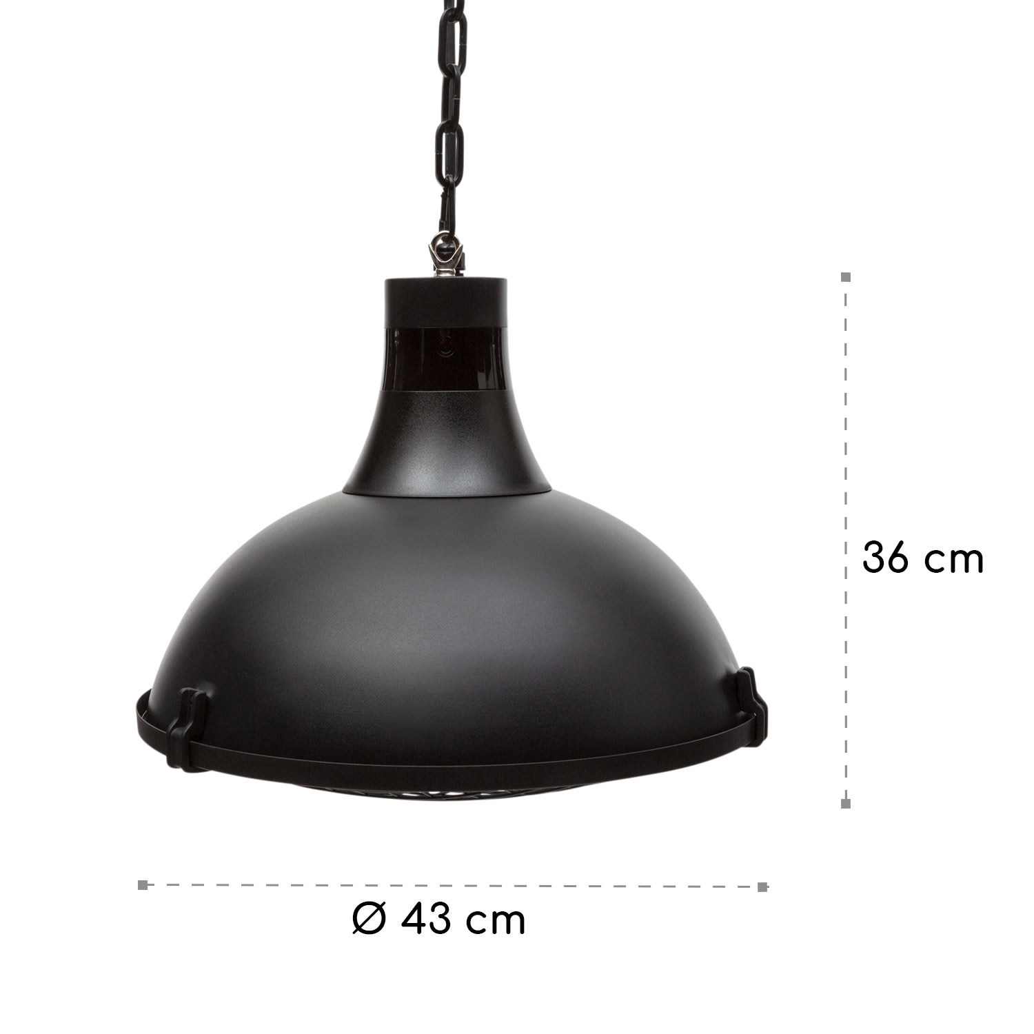 Blackpool Heat, terasz hősugárzó, 2100 W, IR ComfortHeat, IP54, fekete 