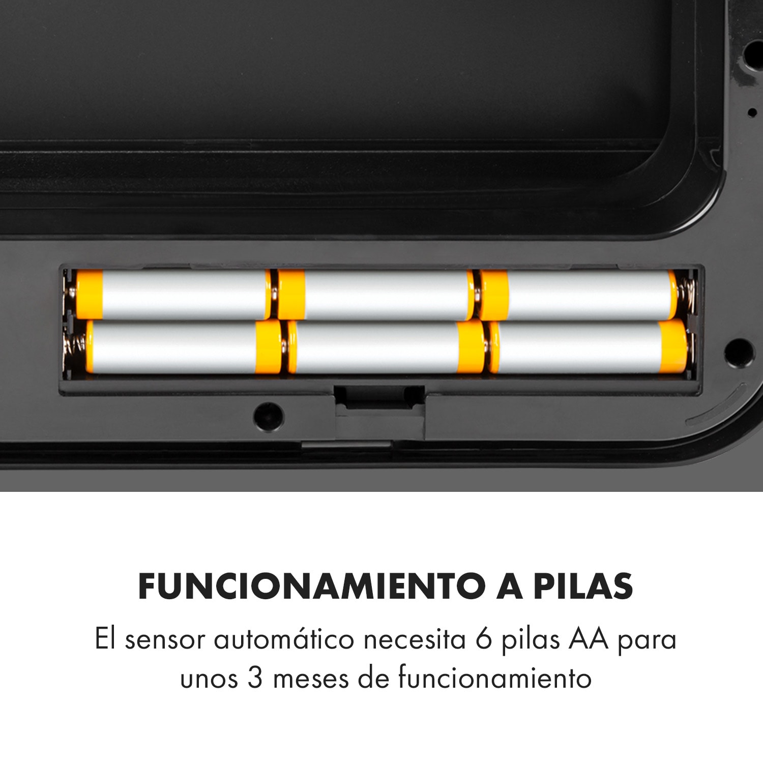 Touchless Cubo de basura con sensor de 72 L 4 compartimentos ABS PP Acero inoxidable Plata Metálica