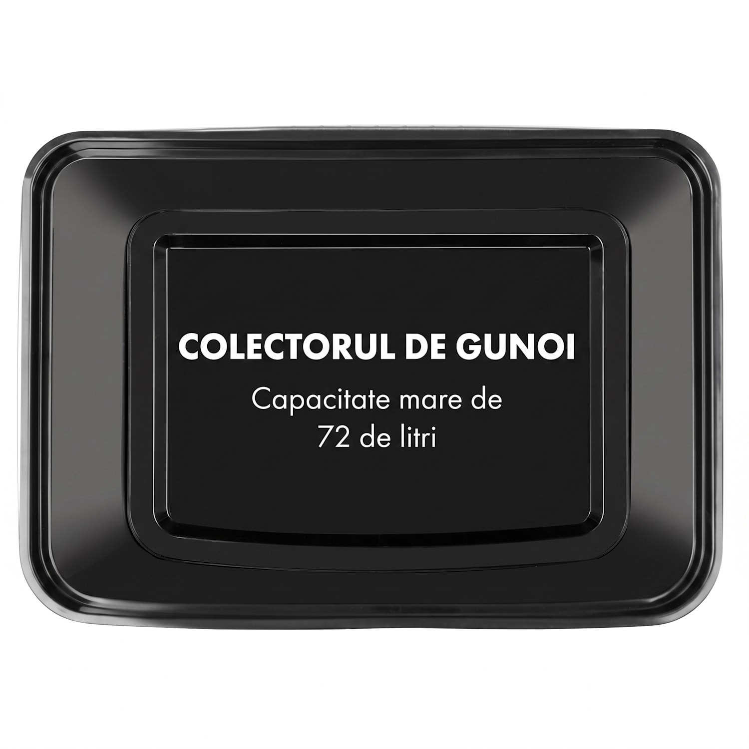Touchless, coș de gunoi, cu senzor, 72 de litri, 4 recipiente, ABS/PP/oțel inoxidabil Argintiu metalizat