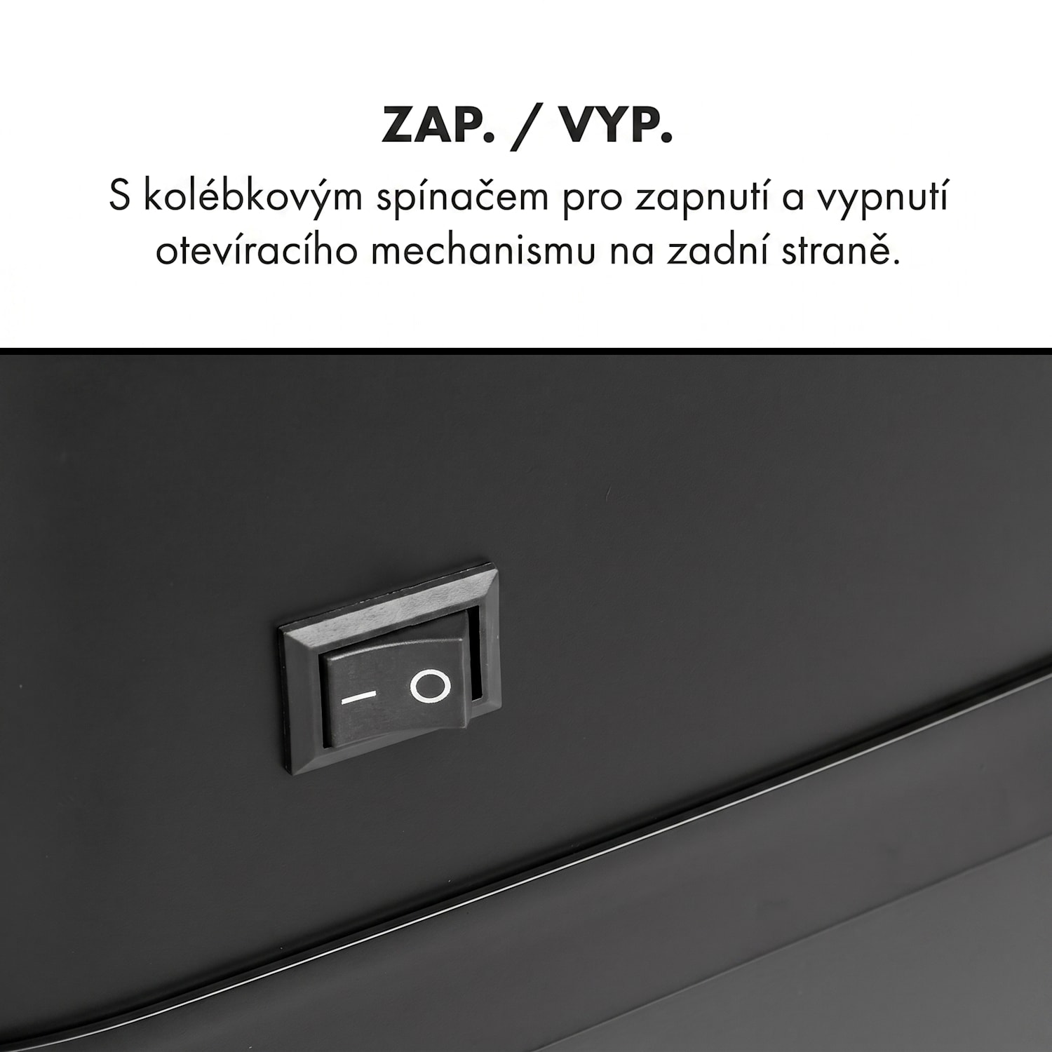 Cleansmann 30, koš na odpadky, senzor, 30 litrů, na odpadkové pytle, ABS, černý 30 L | Černá