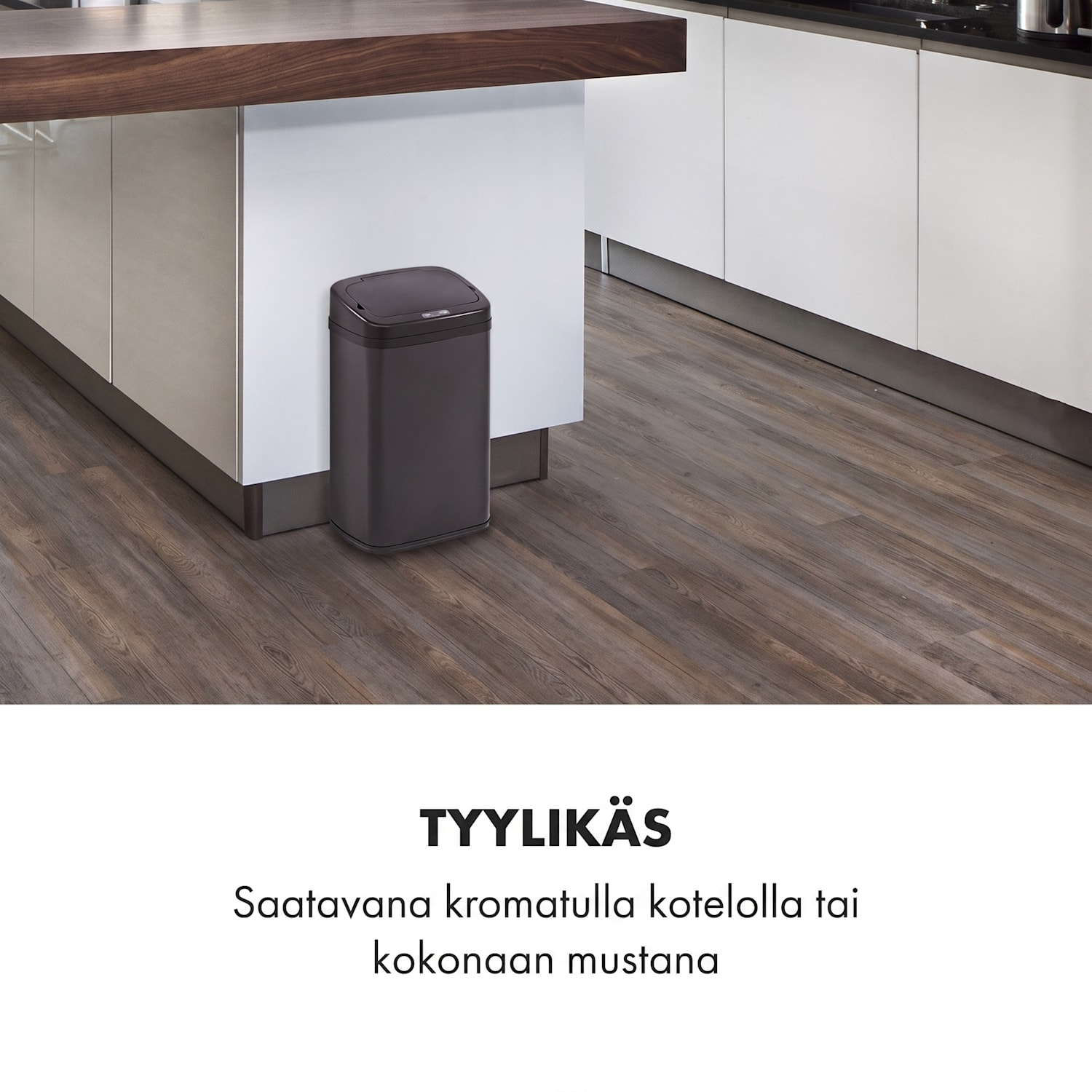 Cleansmann -roskasäiliö sensori 30 litraa roskapusseille ABS musta 30 L | Musta