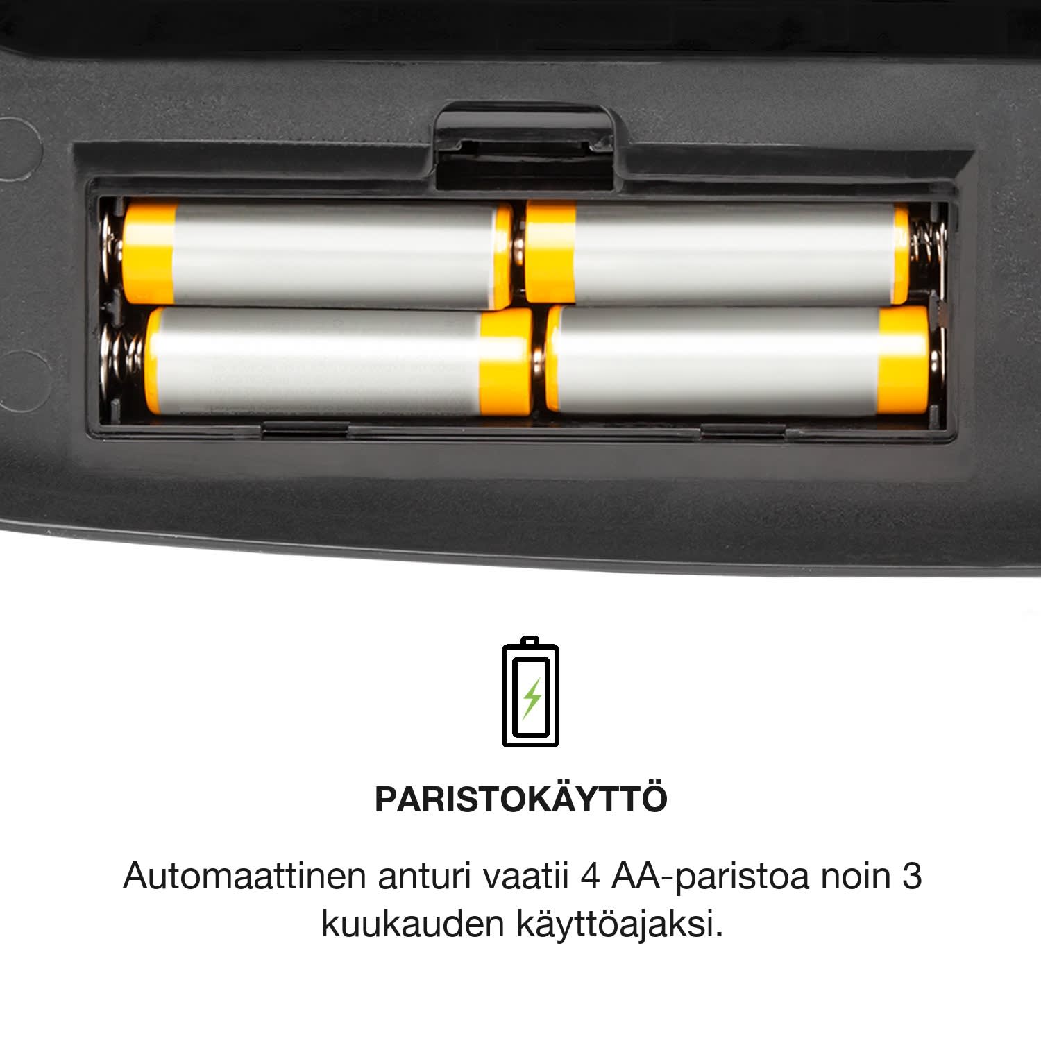 Cleansmann -roskasäiliö sensori 30 litraa roskapusseille ABS musta 30 L | Musta