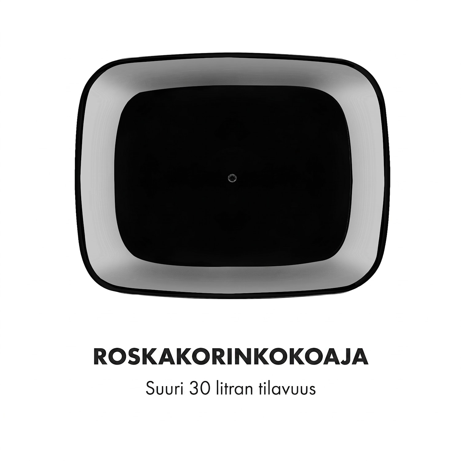 Cleansmann -roskasäiliö sensori 30 litraa roskapusseille ABS musta 30 L | Musta