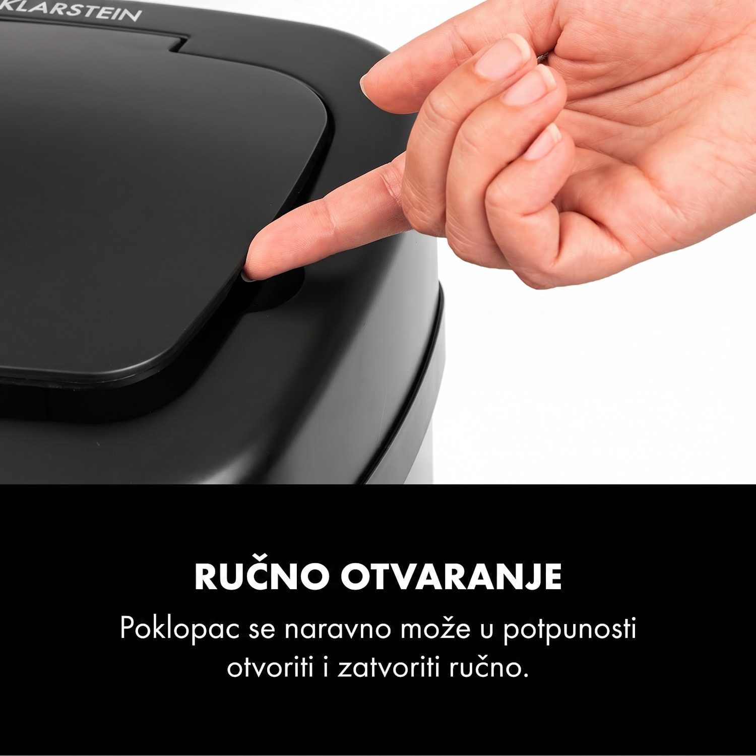 Cleansmann, kanta za smeće, senzor, 30 L, vrećice za otpad, ABS, crni 30 L | Crna